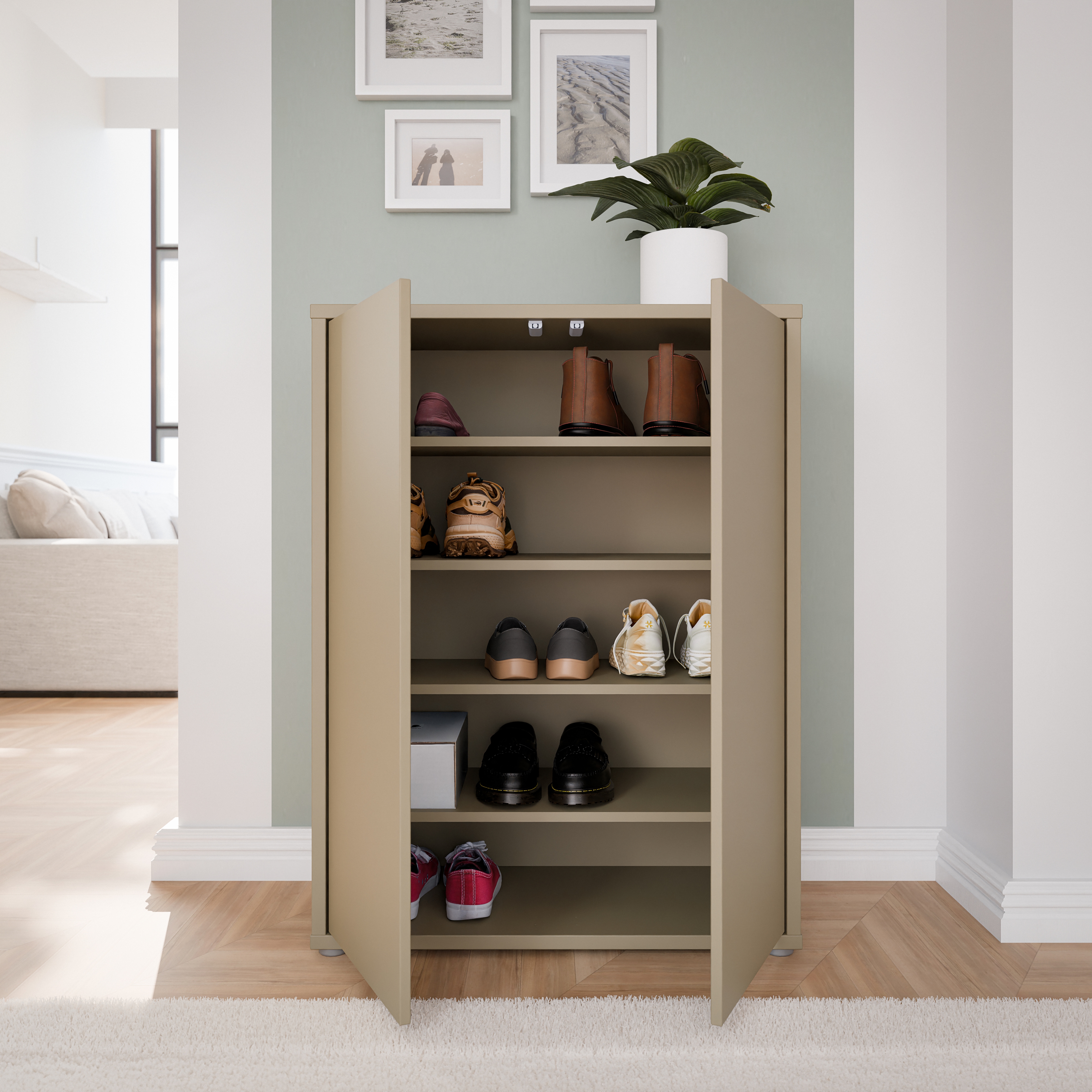 FORTE Schuhschrank ALICE SPRINGS