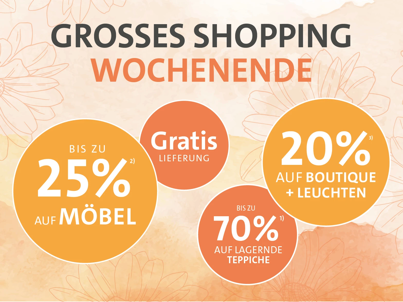 Großes Shopping Wochenende 
