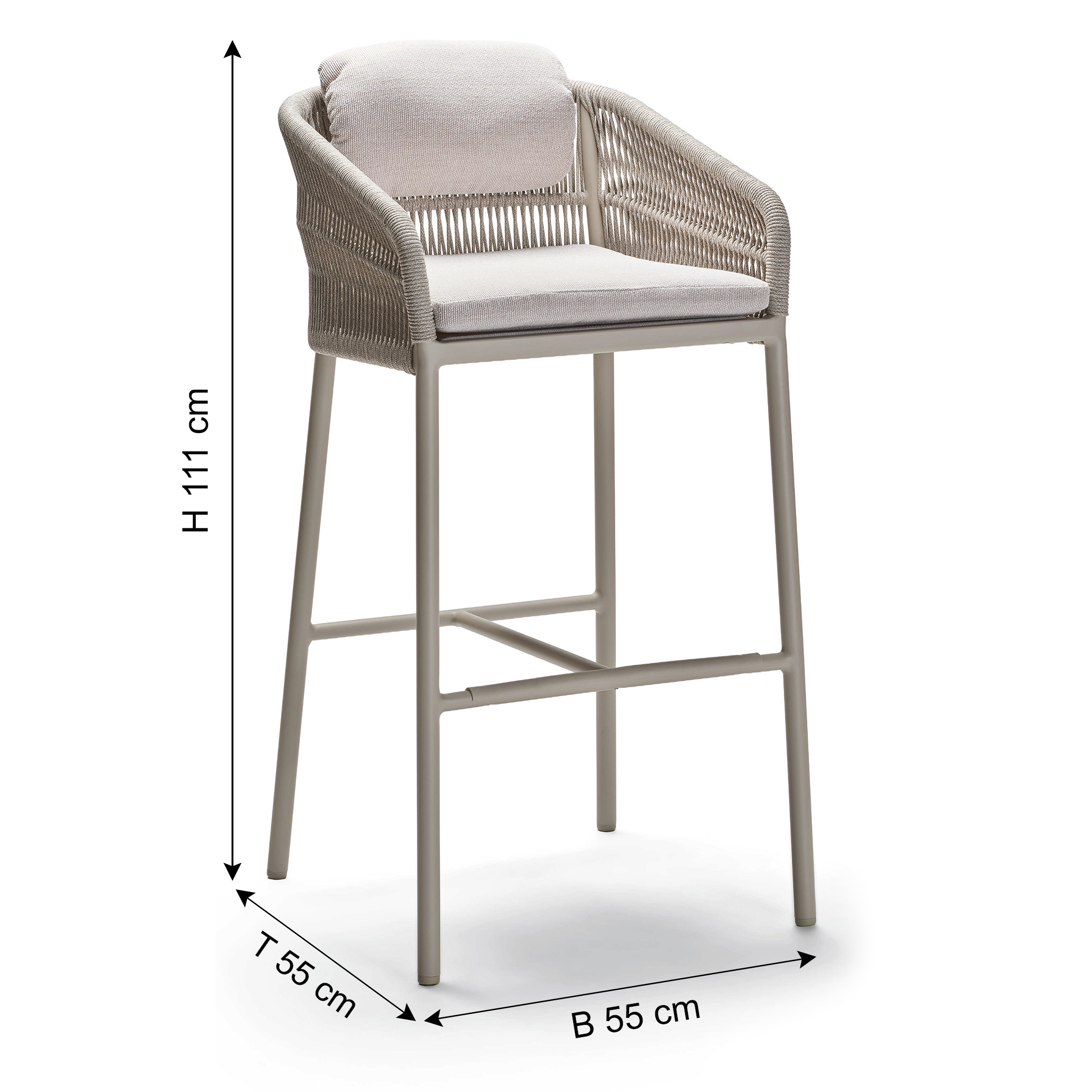 STERN Barstuhl Outdoor JELLA