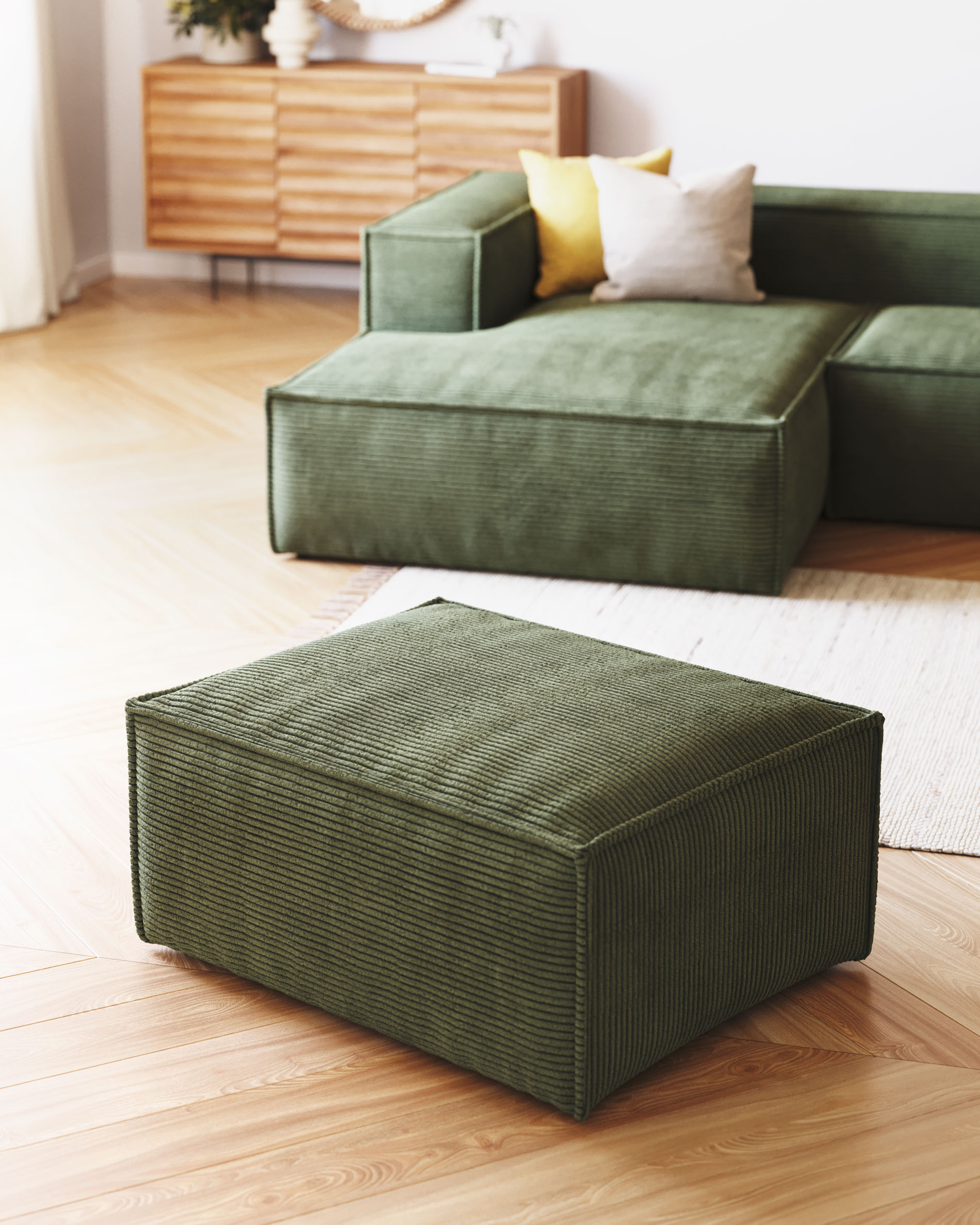 KAVE HOME Fußhocker BLOK