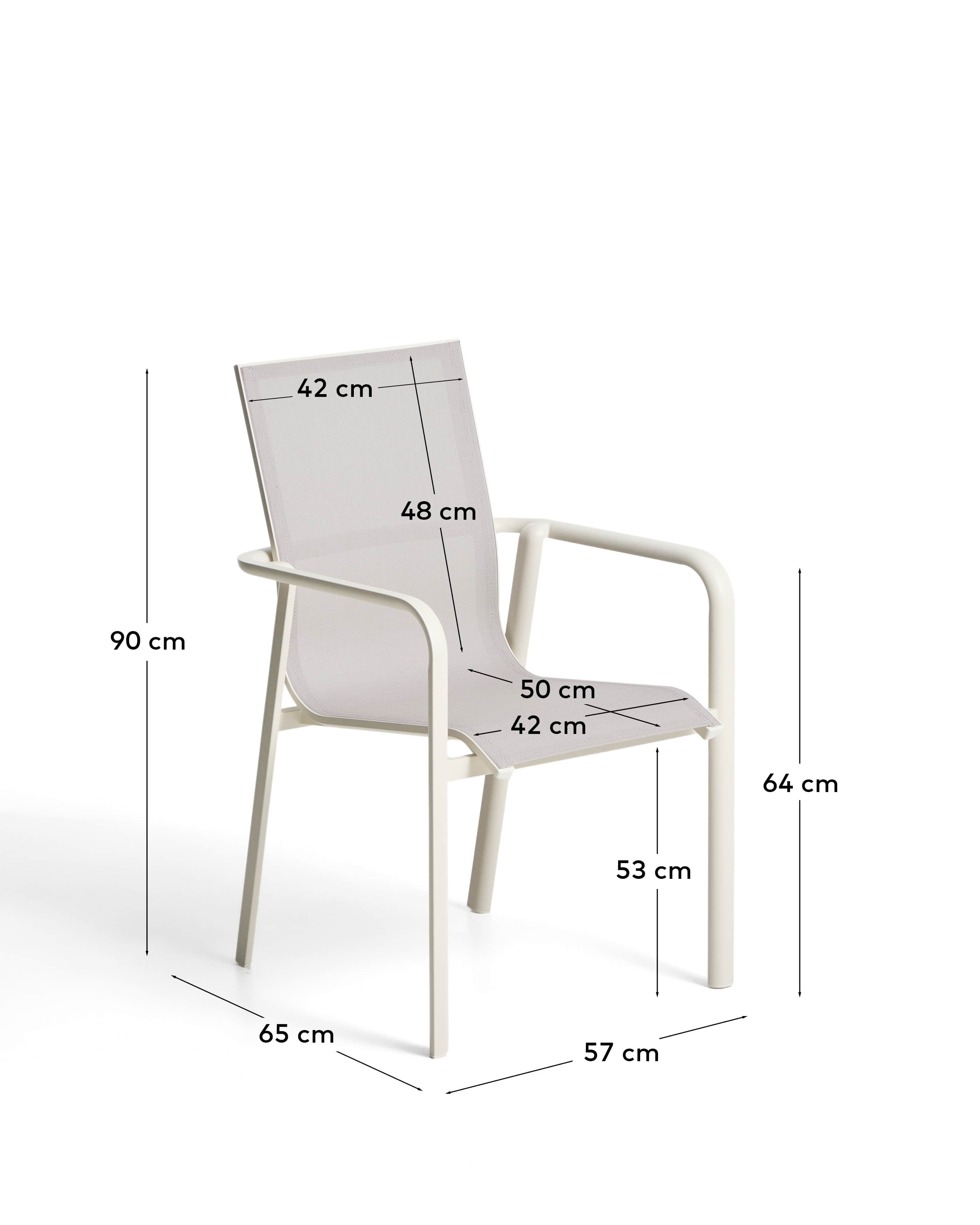 Chaise de jardin CANEA de Kave Home