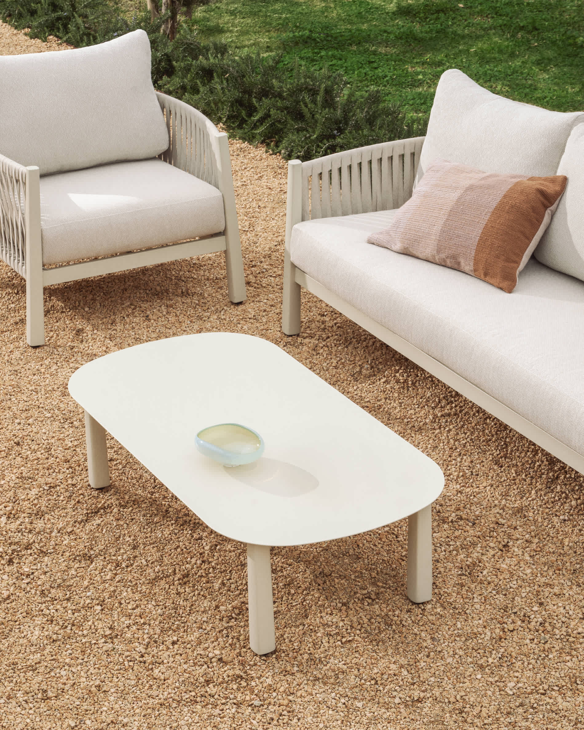 KAVE HOME Ensemble salon de jardin ALERIA