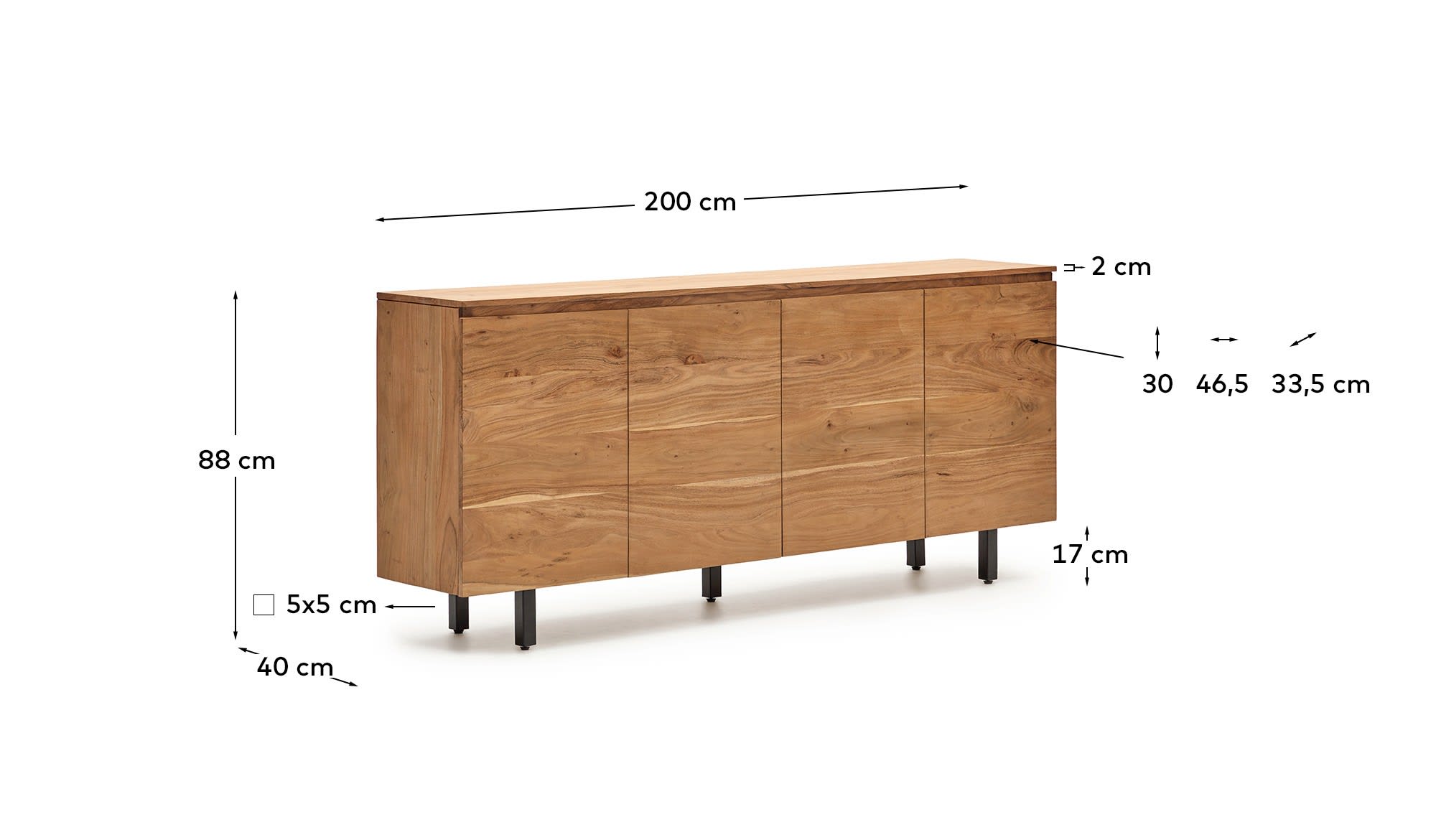 KAVE HOME Sideboard UXUE