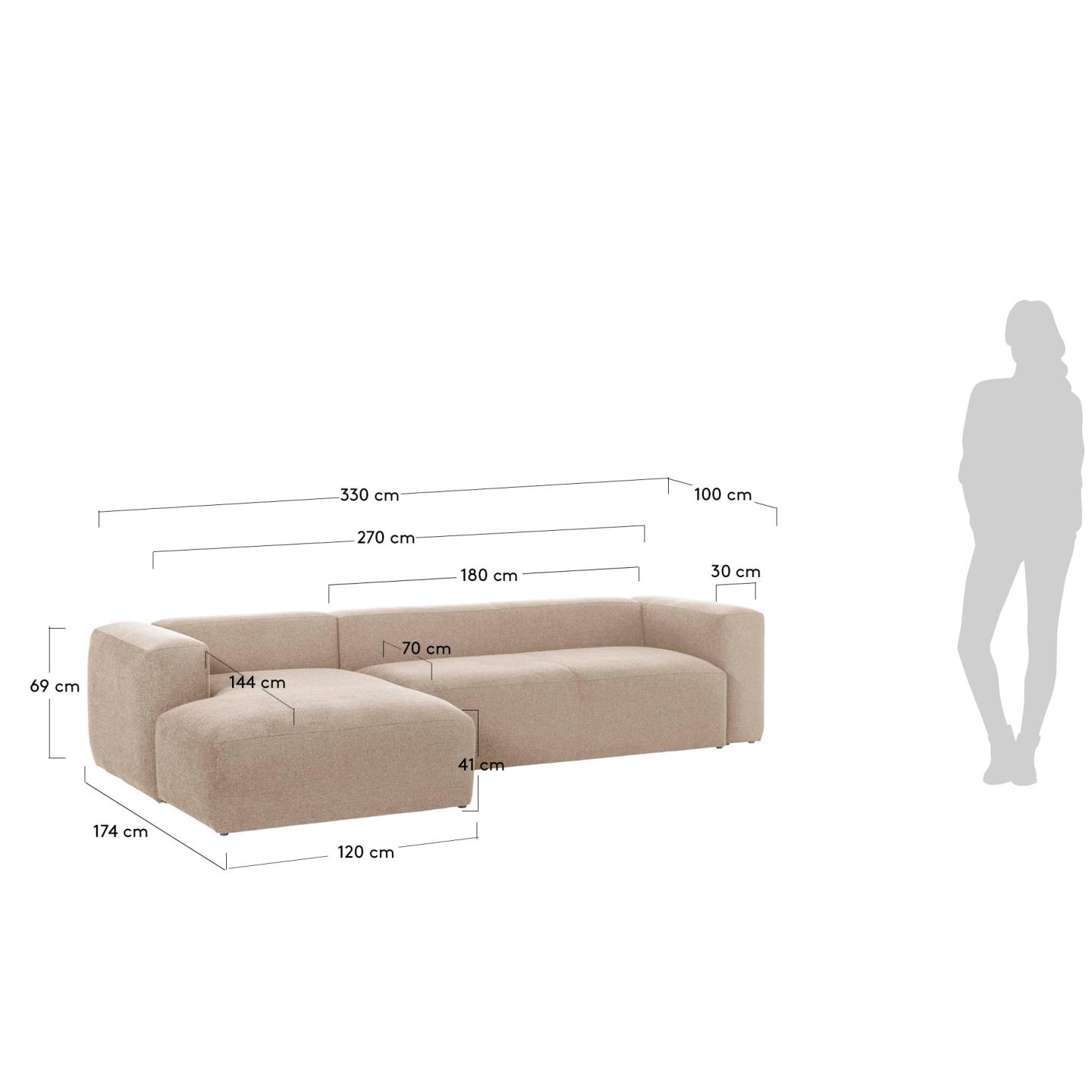 Canapé BLOK de Kave Home