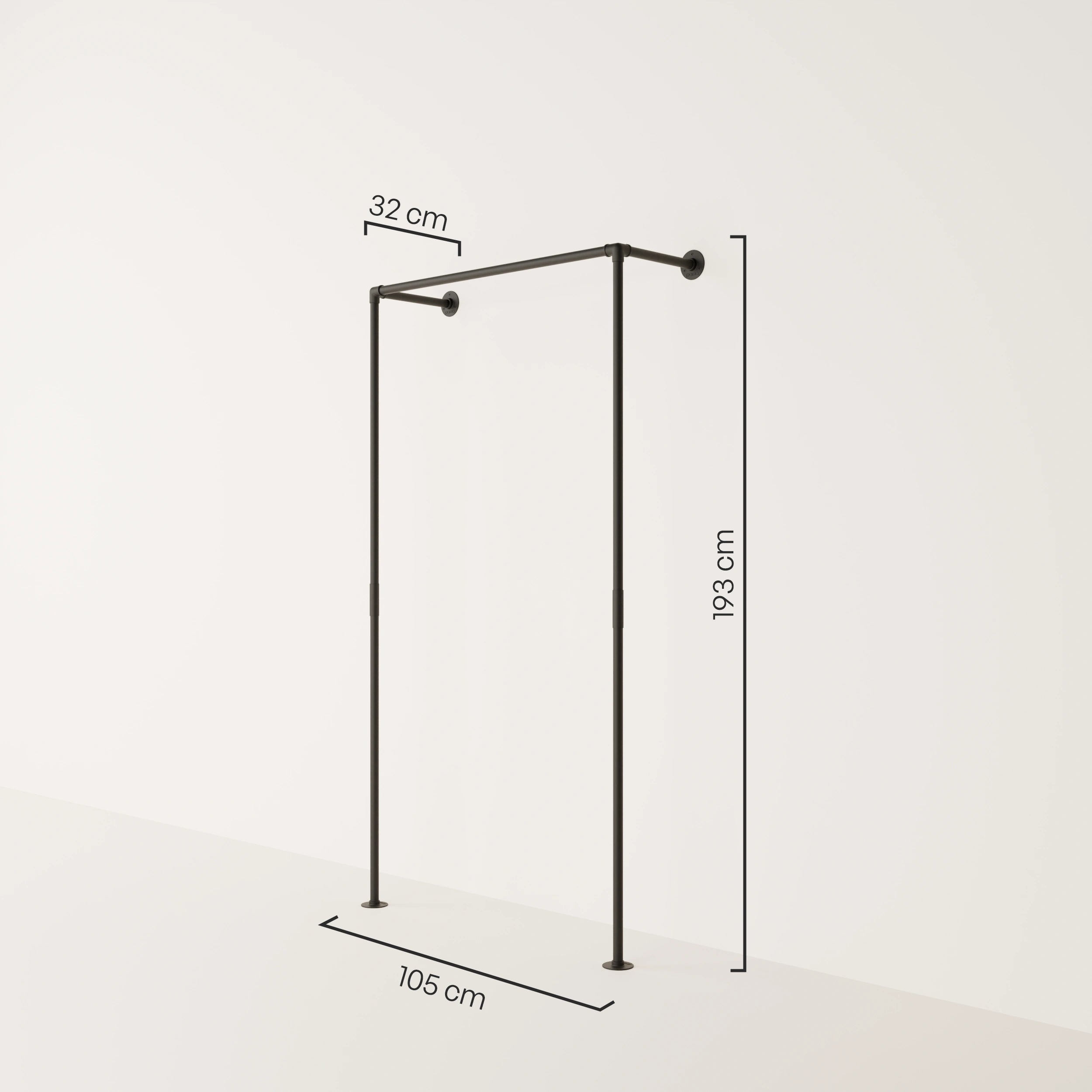 PAMO DESIGN Kleiderstangensystem TIM 1