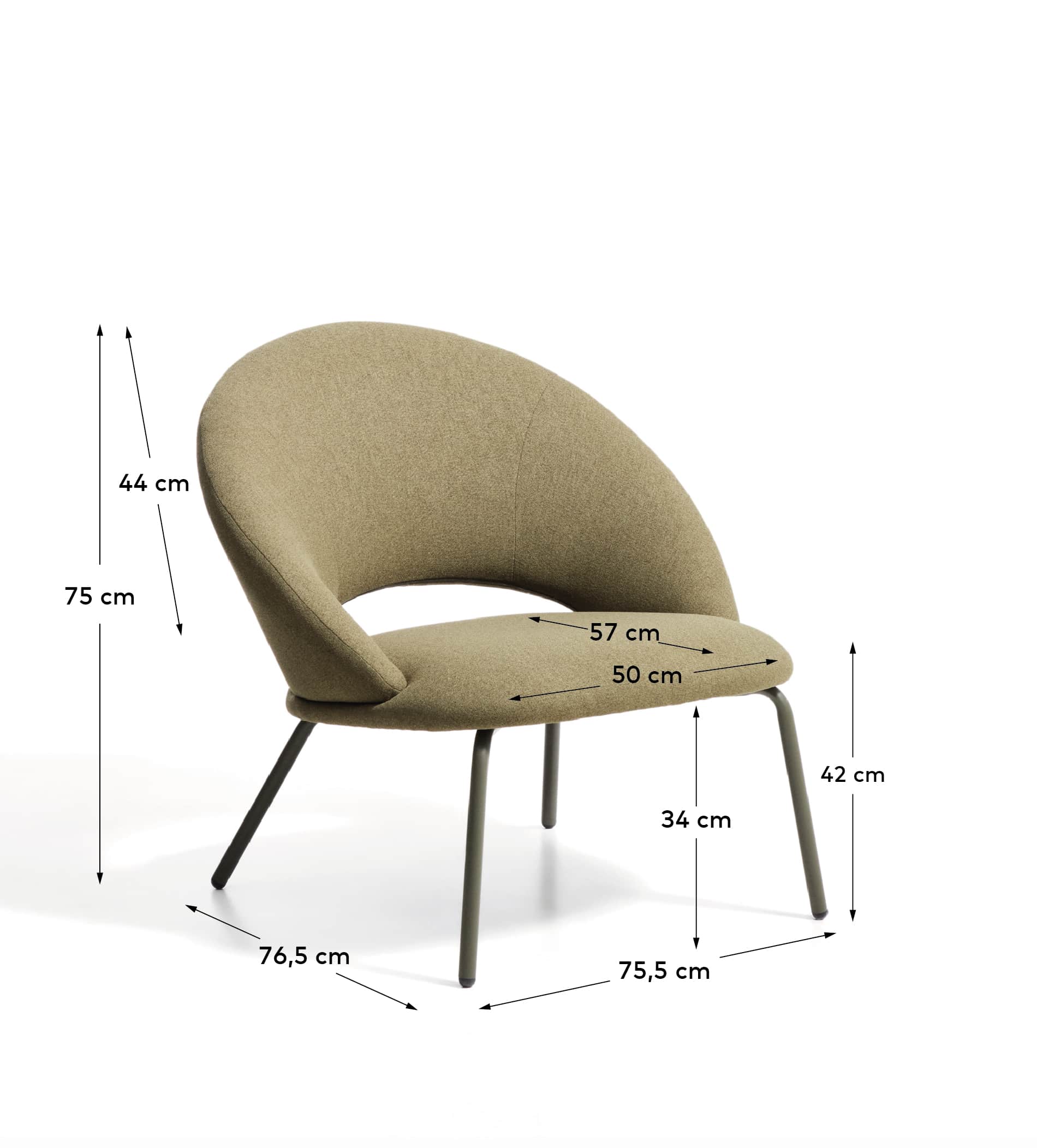 KAVE HOME Sessel BONALI