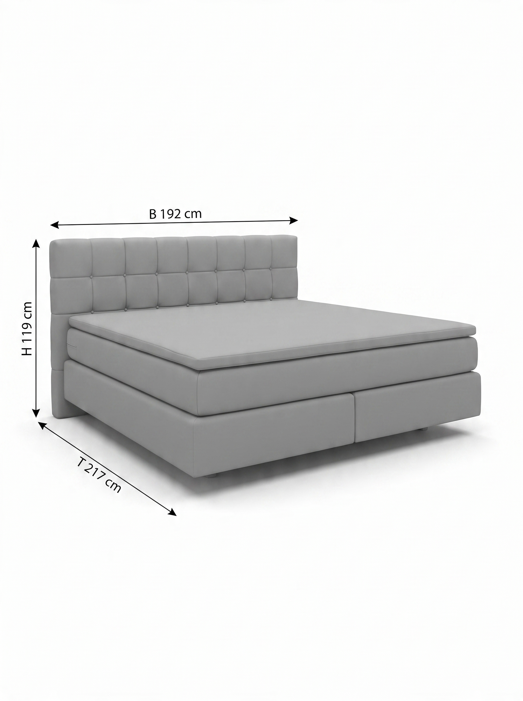 MONDO Boxspringbett LUVARA