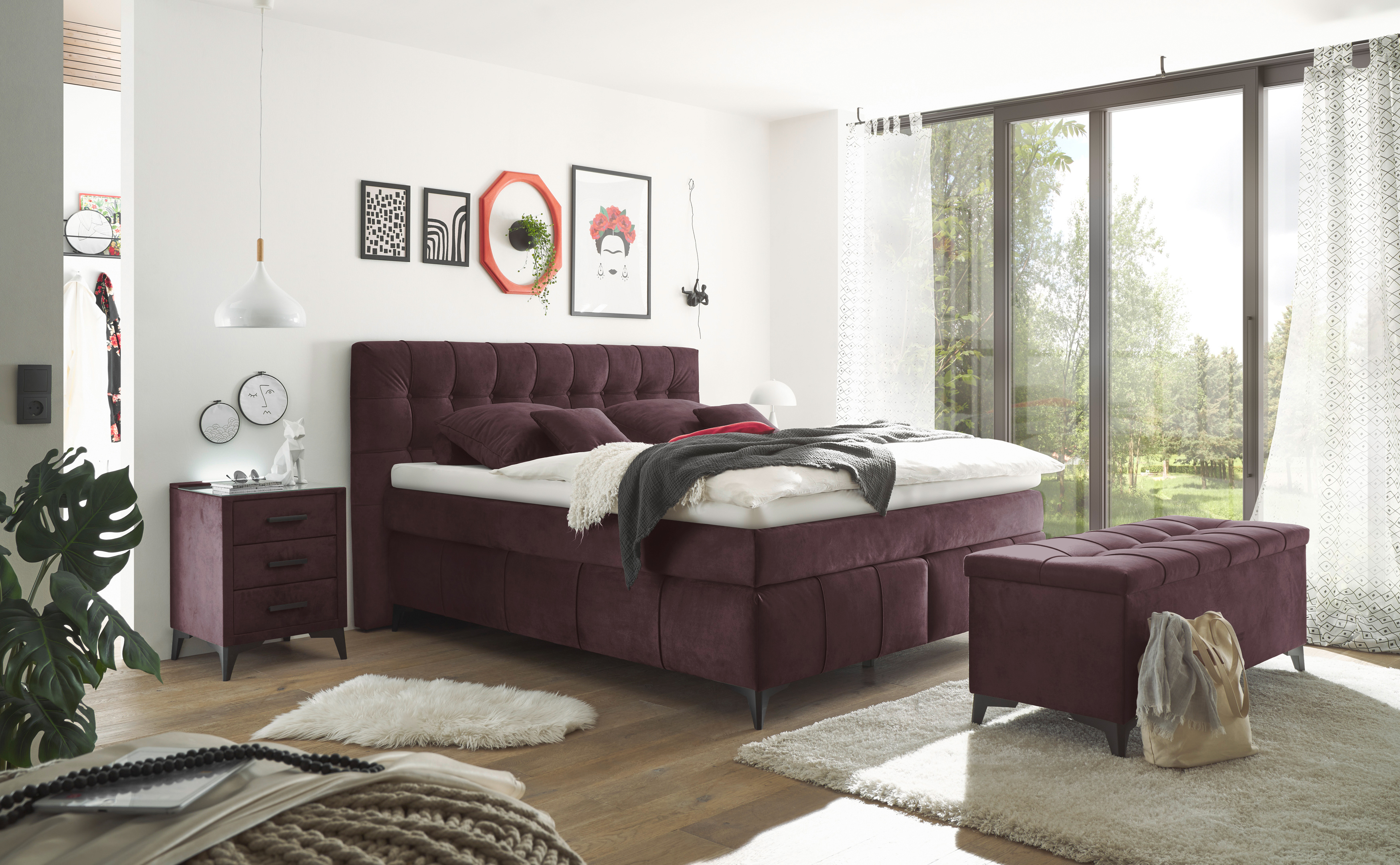 ED LIFESTYLE Boxspringbett OREGON ED LIFESTYLE Boxspringbett OREGON