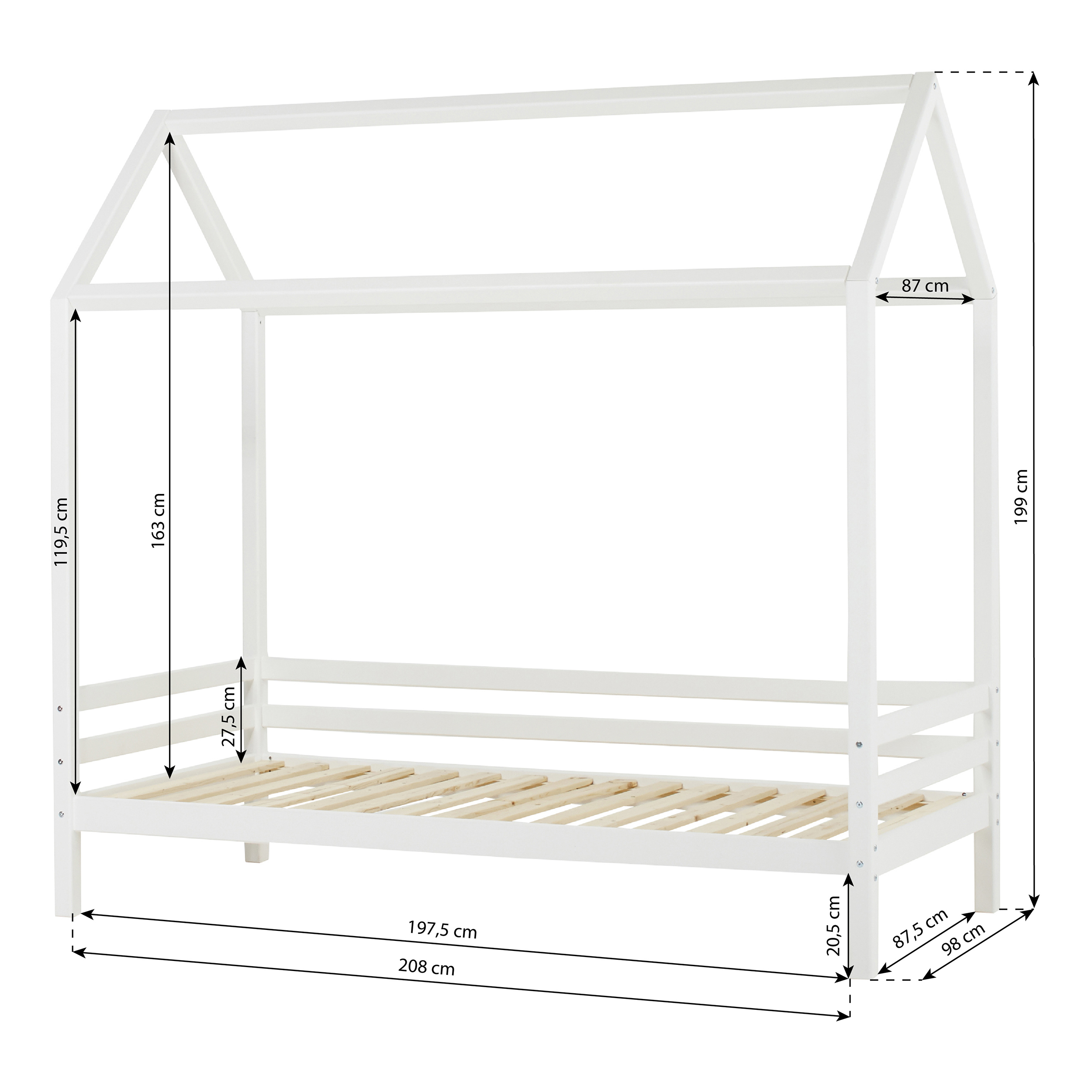HOPPEKIDS Hausbett ECO DREAM HOPPEKIDS Hausbett ECO DREAM