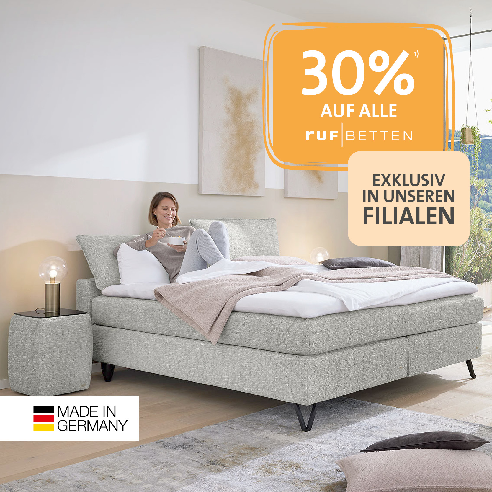 30 % auf RUF – exklusiv in unseren Filialen!