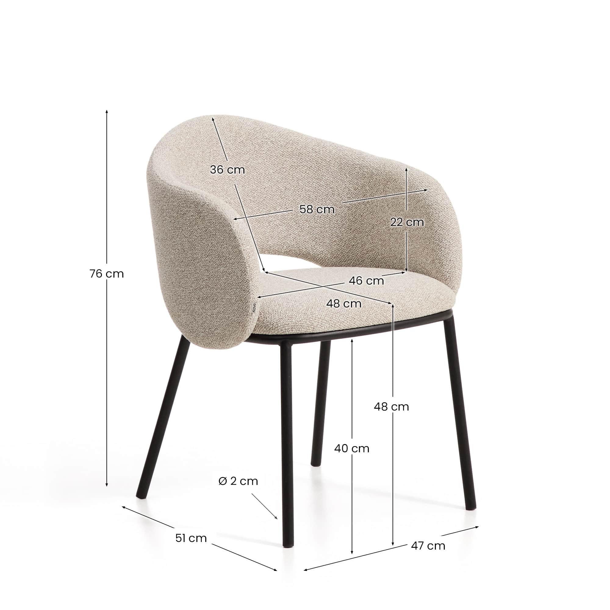 KAVE HOME Stuhl MAINA