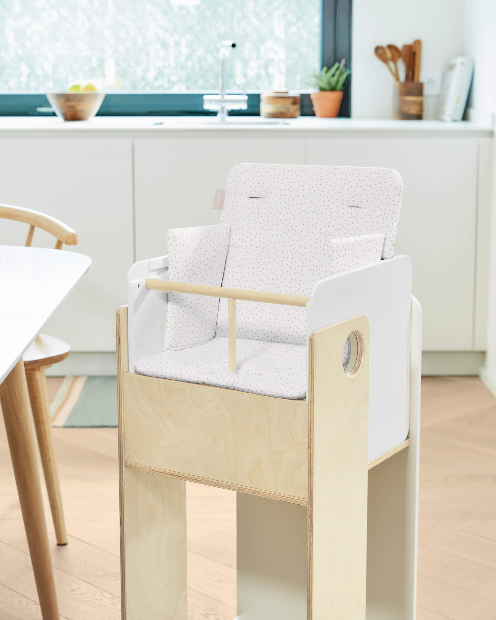 Kave Home Coussin pour chaise haute NUUN