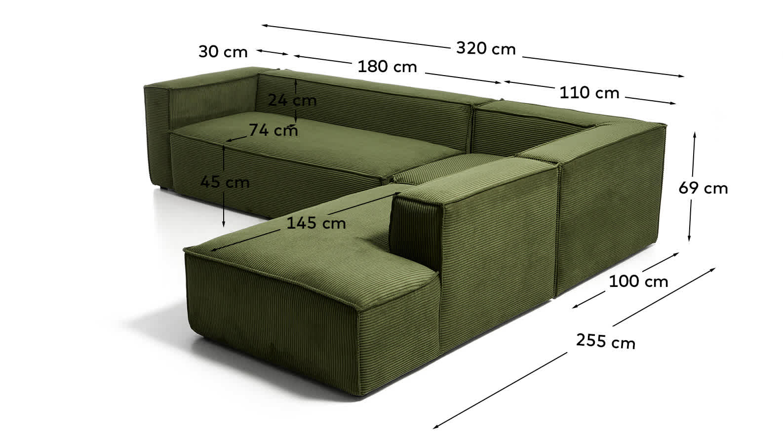 KAVE HOME Sofa BLOK