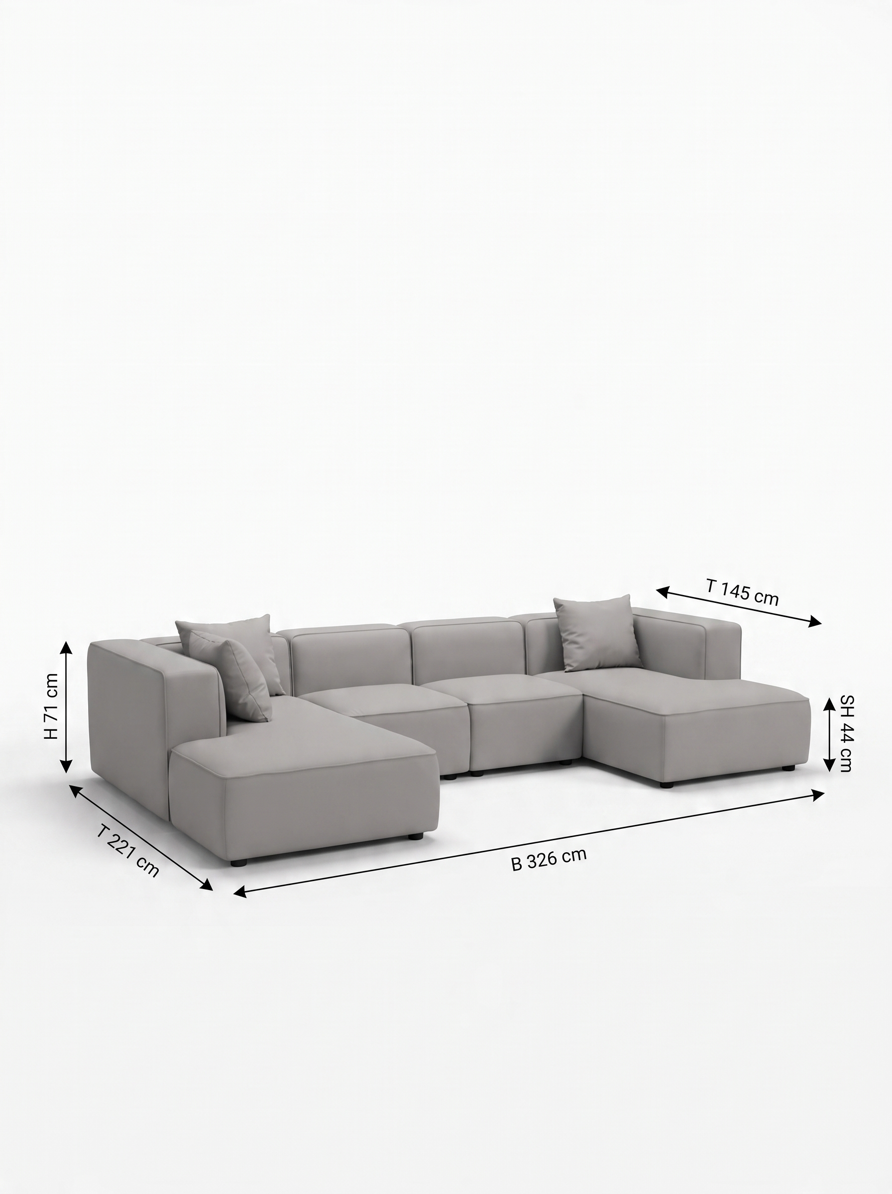 Faee Canapé modulaire XL FLYNNA