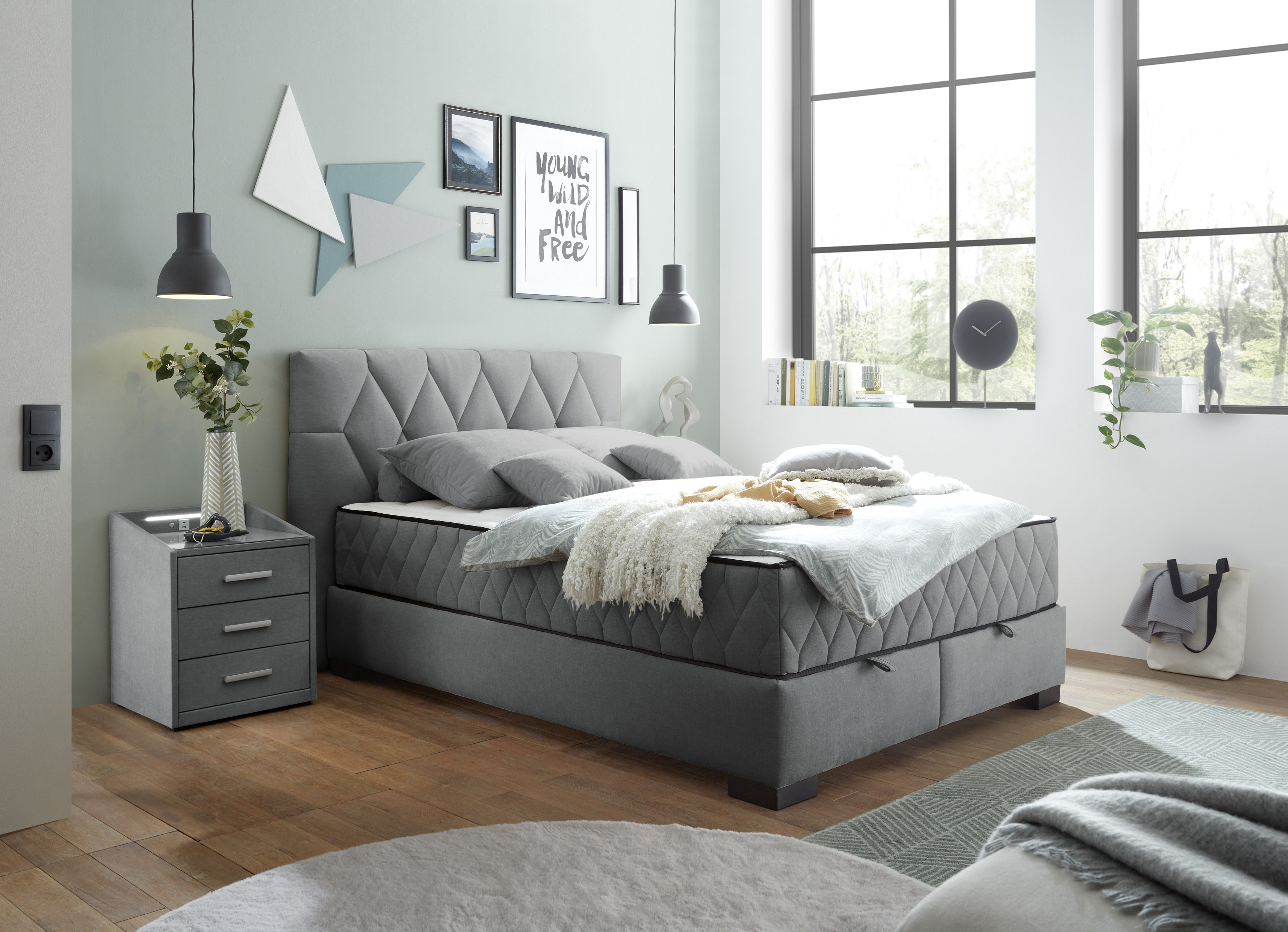 ED LIFESTYLE Boxbett NAGOL ED LIFESTYLE Boxspringbett NAGOL