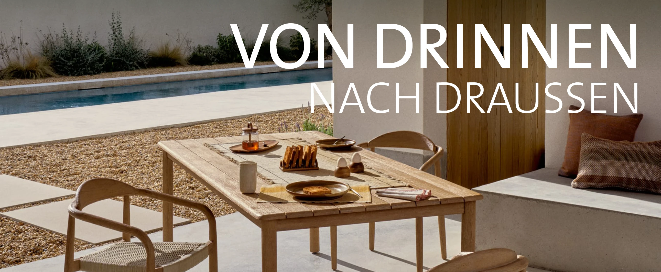 From indoors to outdoors