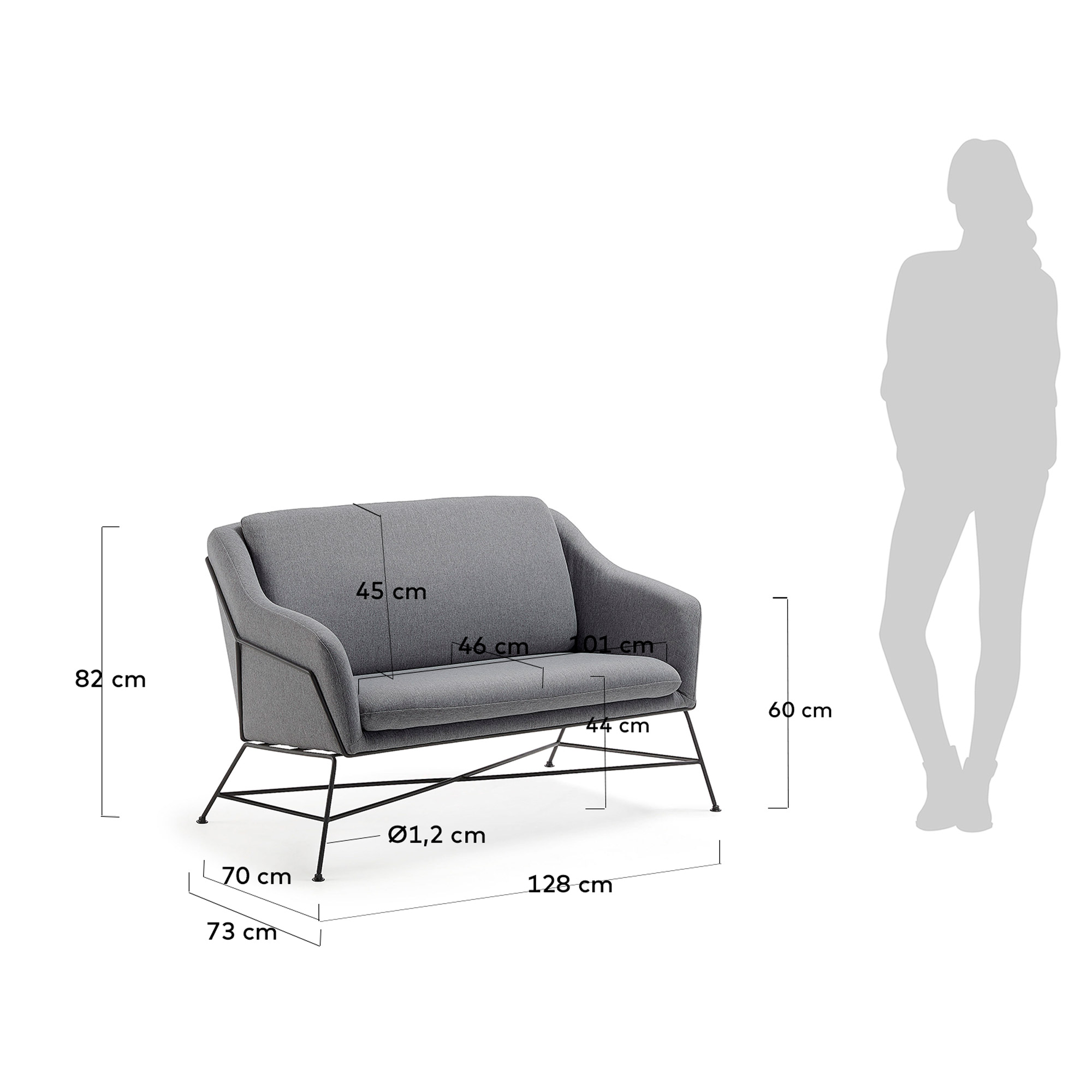 KAVE HOME Sofa BRIDA KAVE HOME Sofa BRIDA