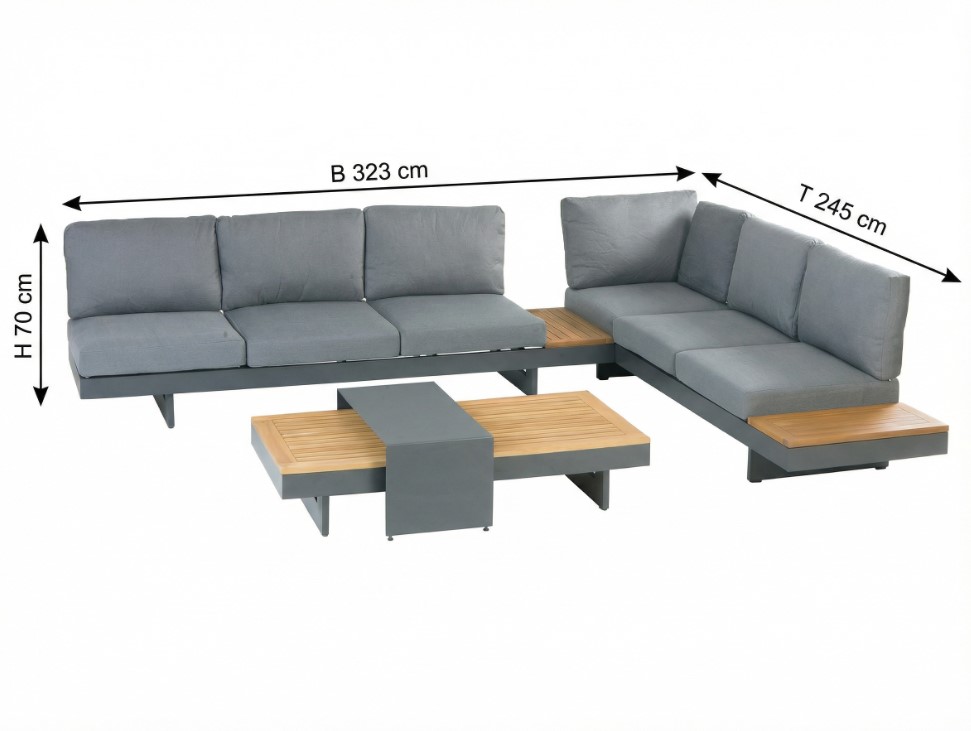 ACCRA garden lounge set