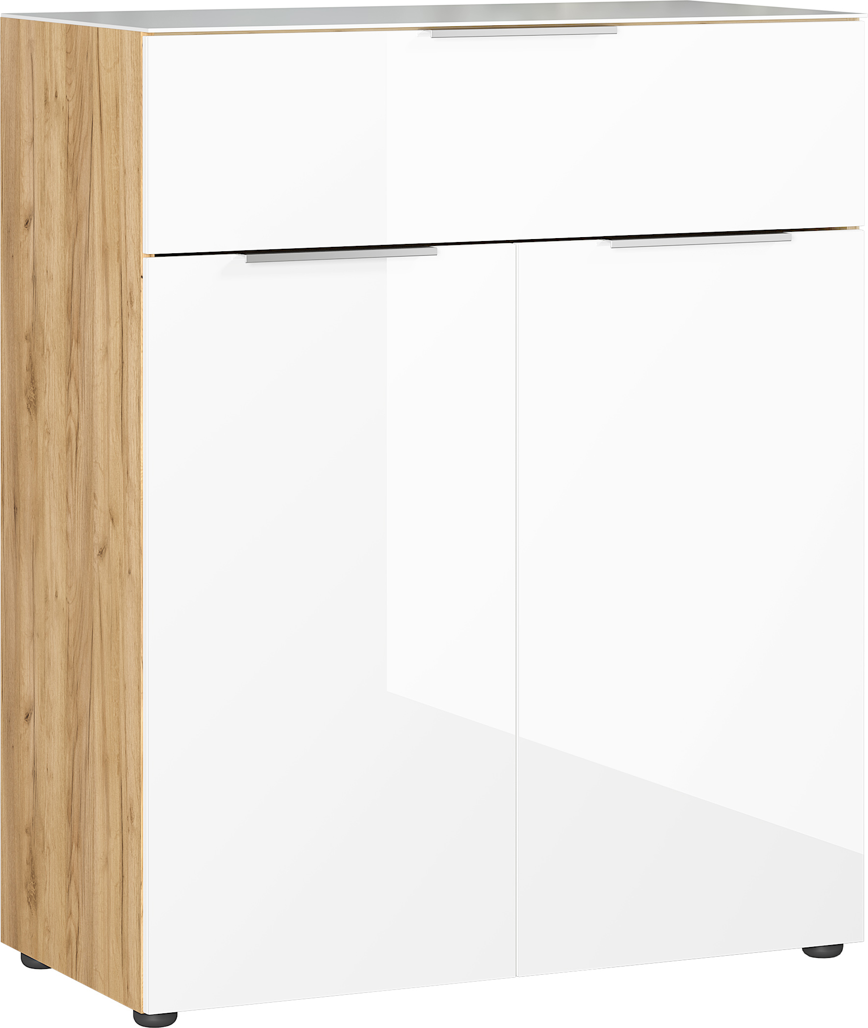 weiß/braun