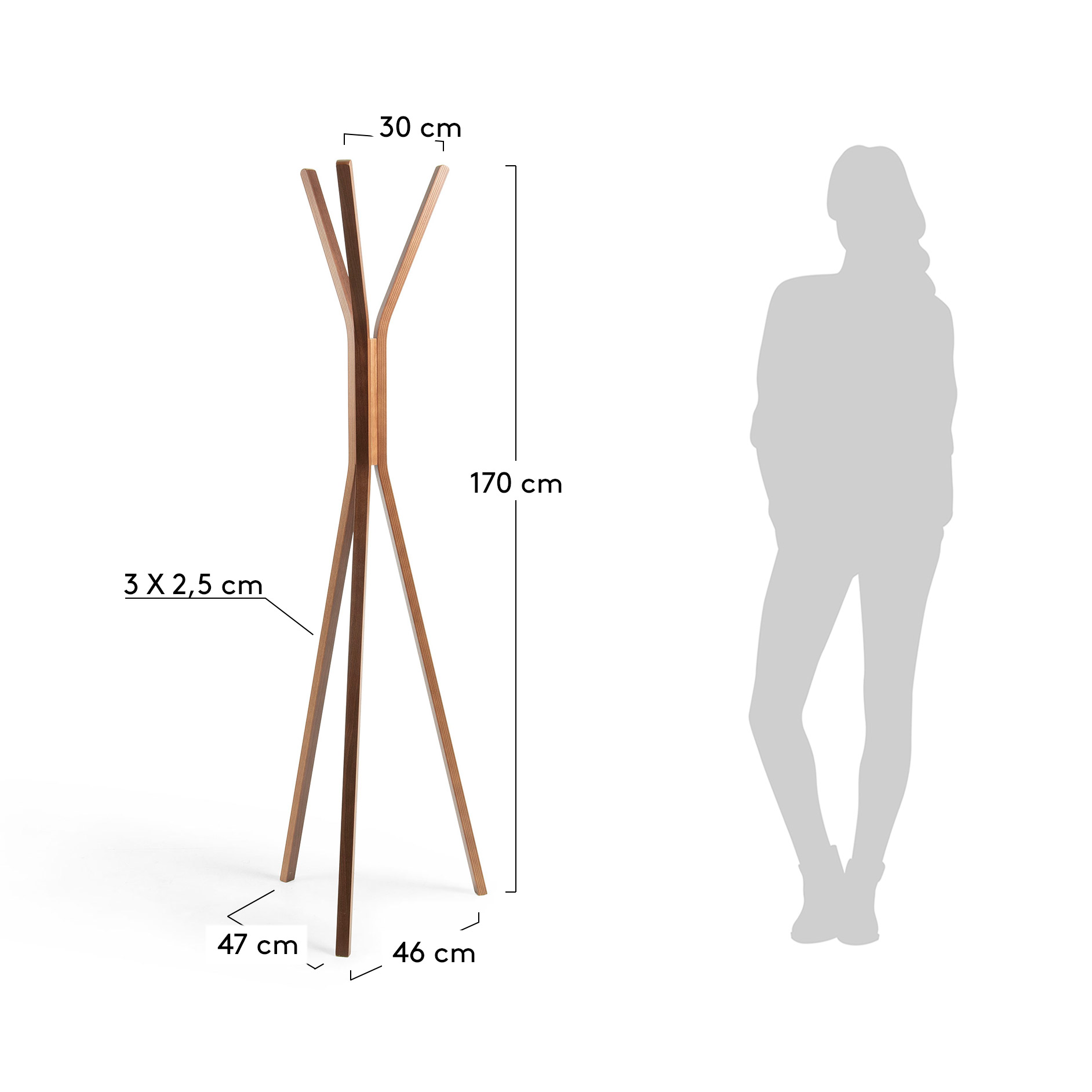 KAVE HOME Kleiderständer CHELSEY KAVE HOME Kleiderständer CHELSEY