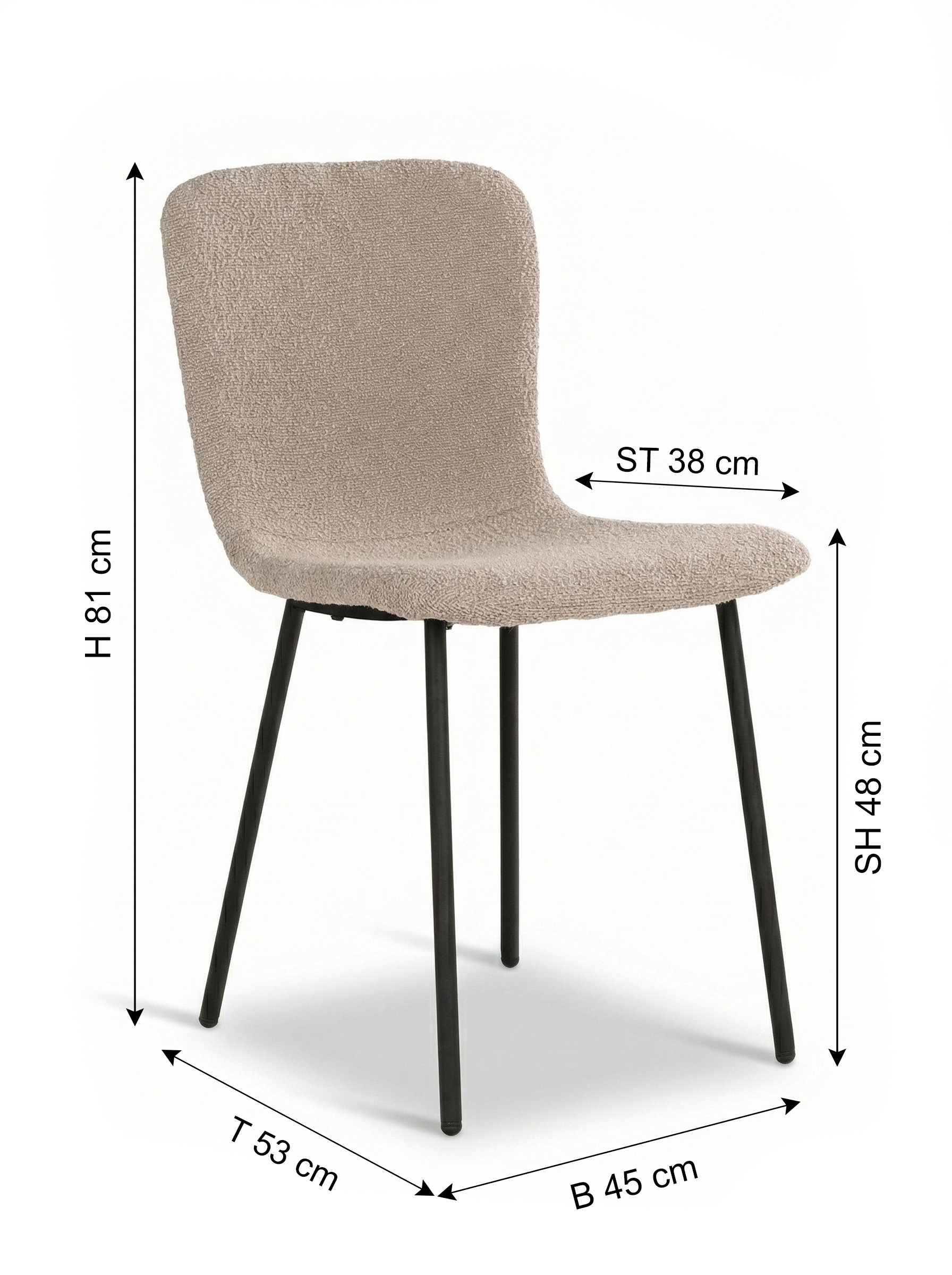 Chaise HOLM de Faee