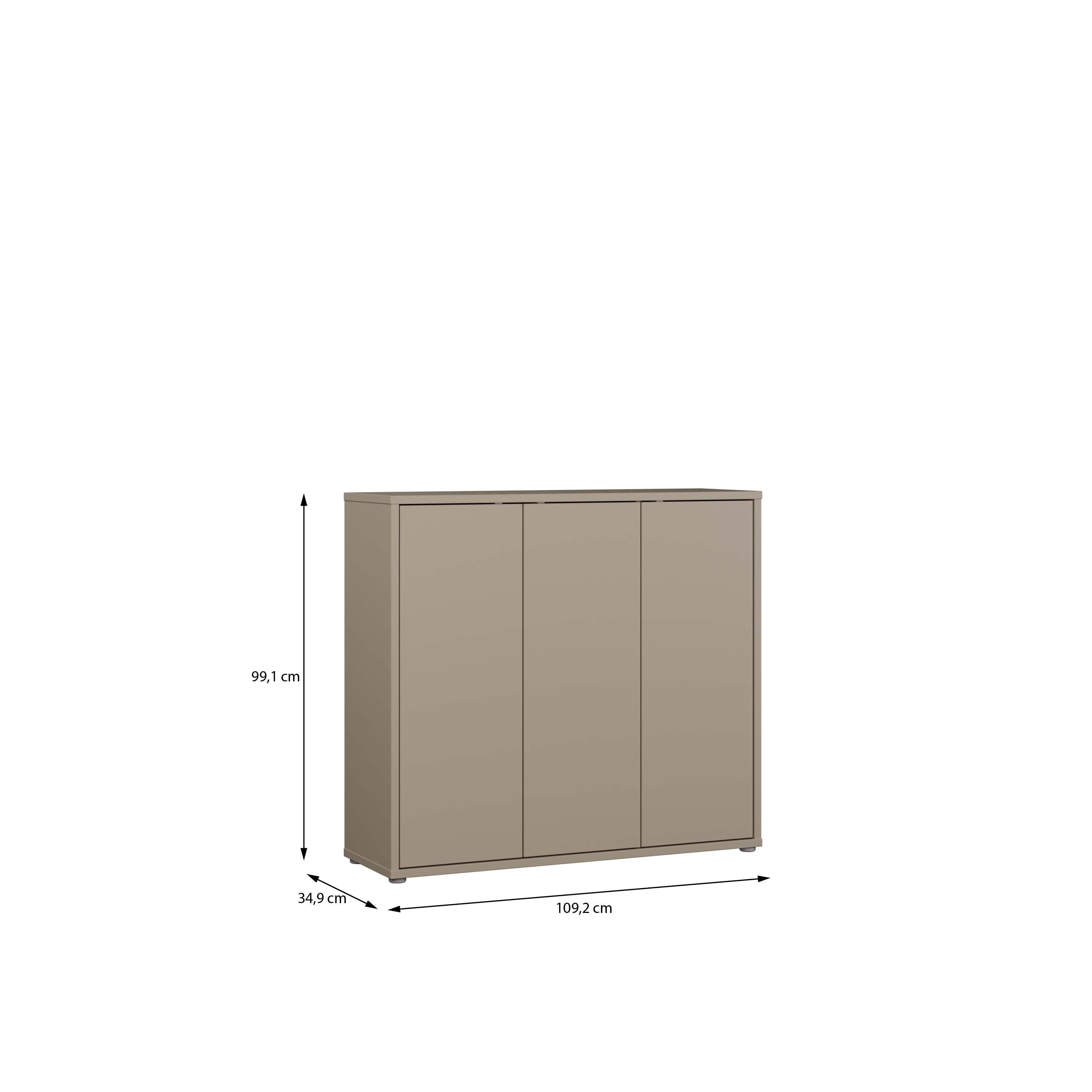 FORTE Schuhschrank ALICE SPRINGS