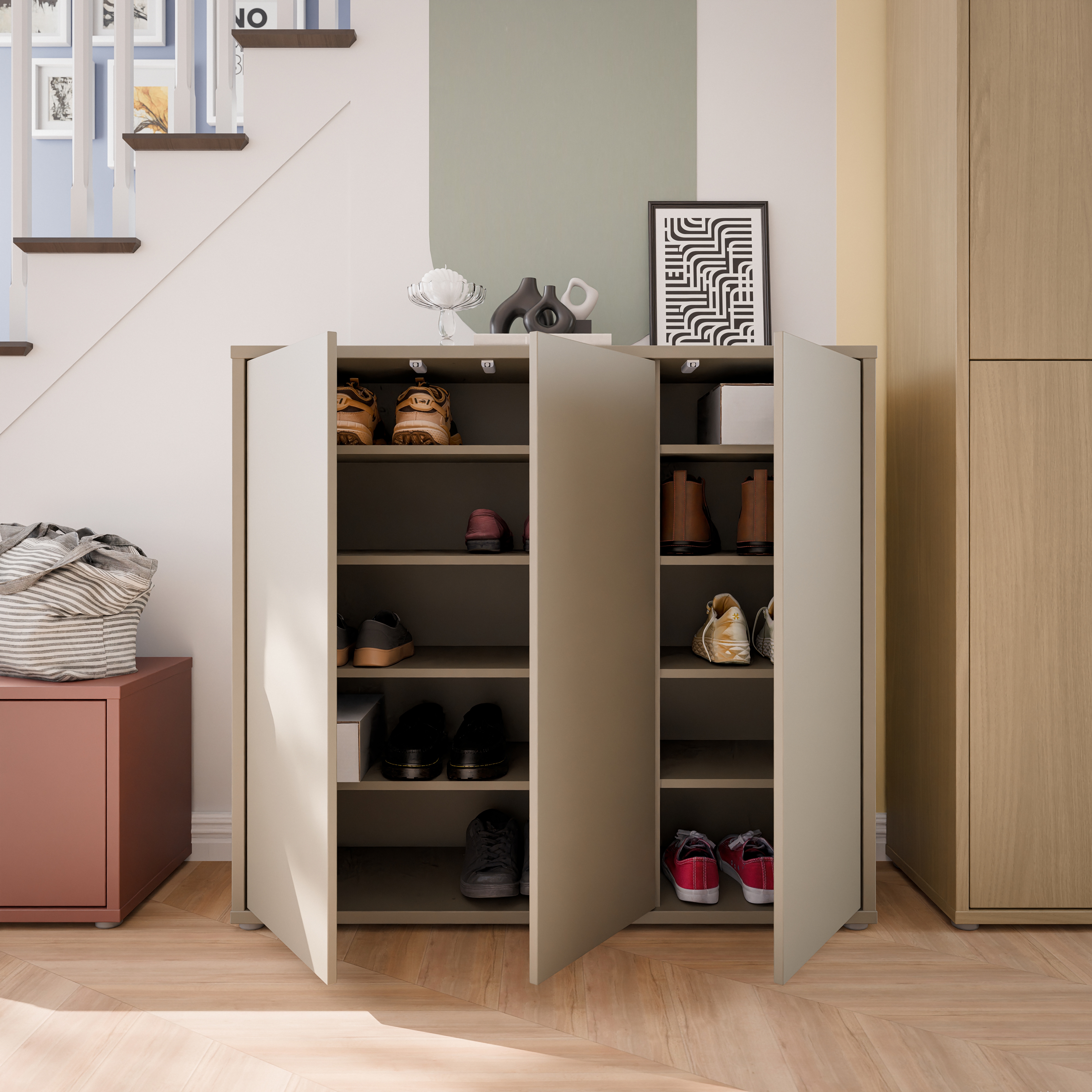 FORTE Schuhschrank ALICE SPRINGS