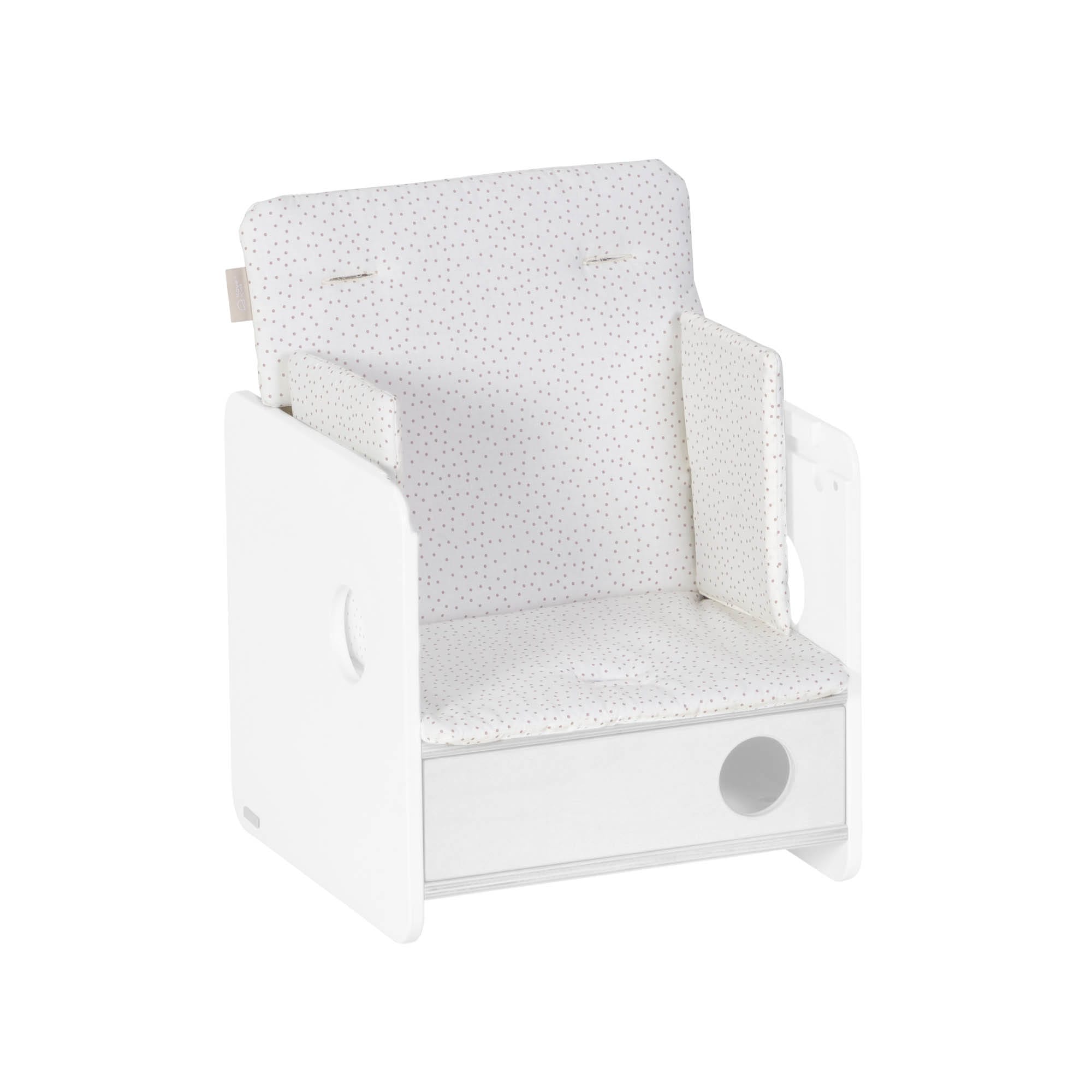 Kave Home Coussin pour chaise haute NUUN