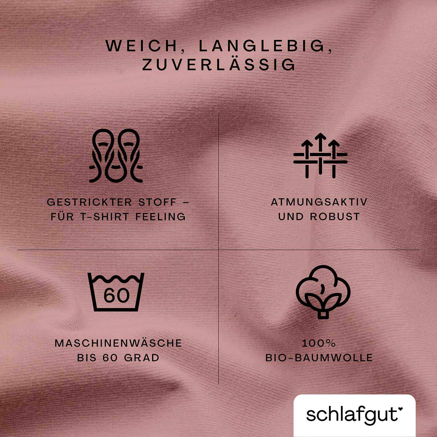 SCHLAFGUT Drap-housse CASUAL
