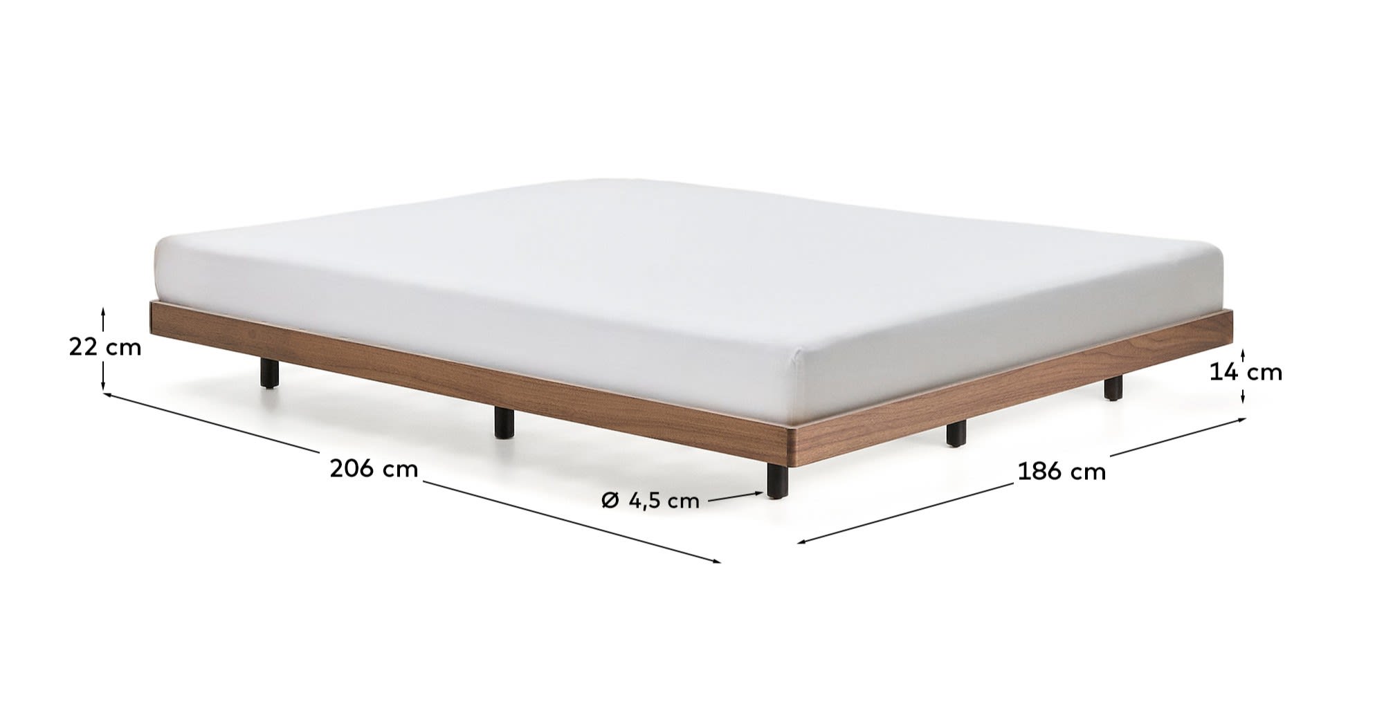 KAVE HOME Bettunterbau NORLEN
