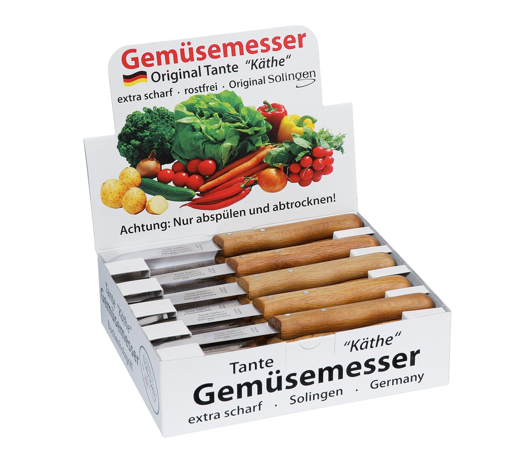 ZASSENHAUS Gemüsemesser TANTE KÄTHE