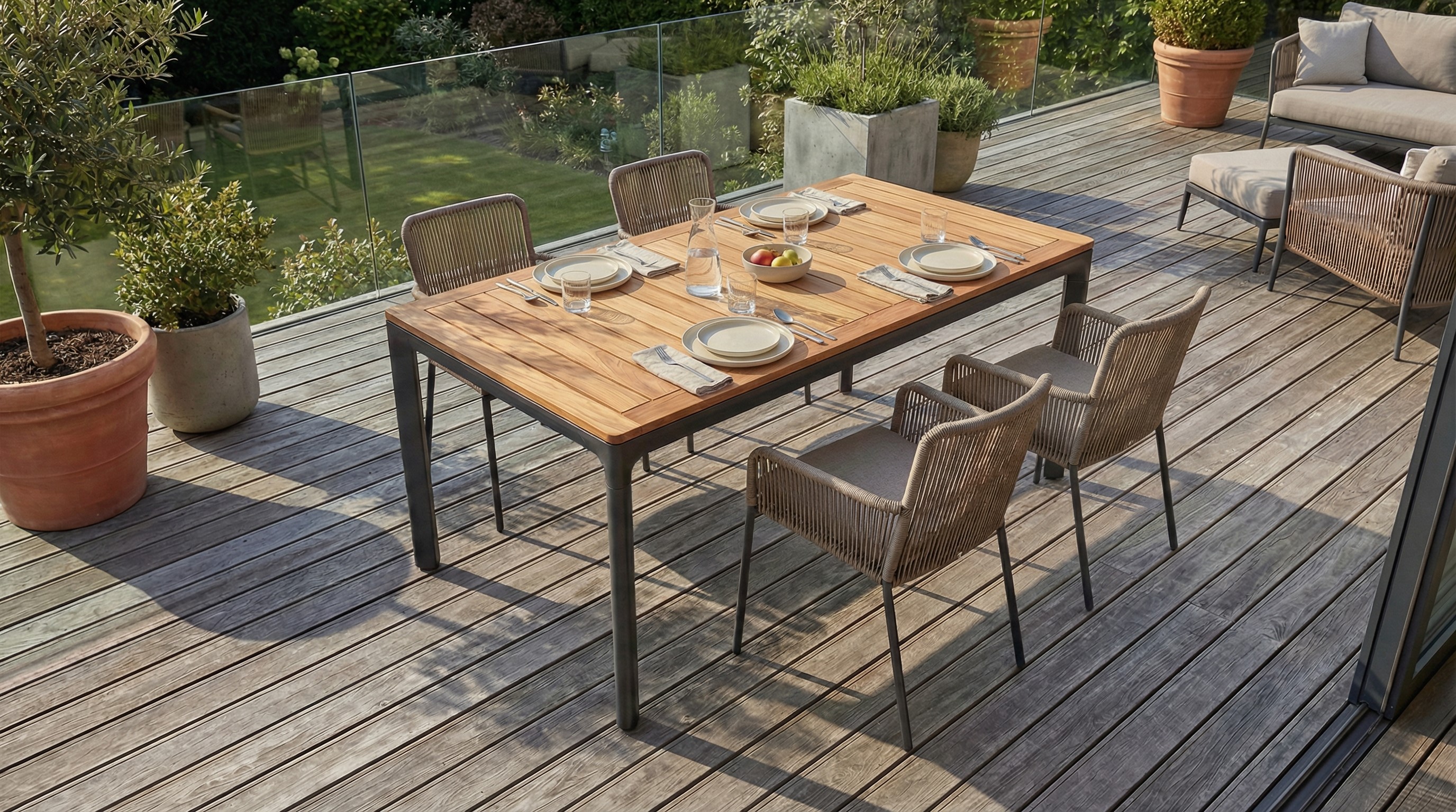 LIFESTYLE GARDEN Table de jardin DALGAS