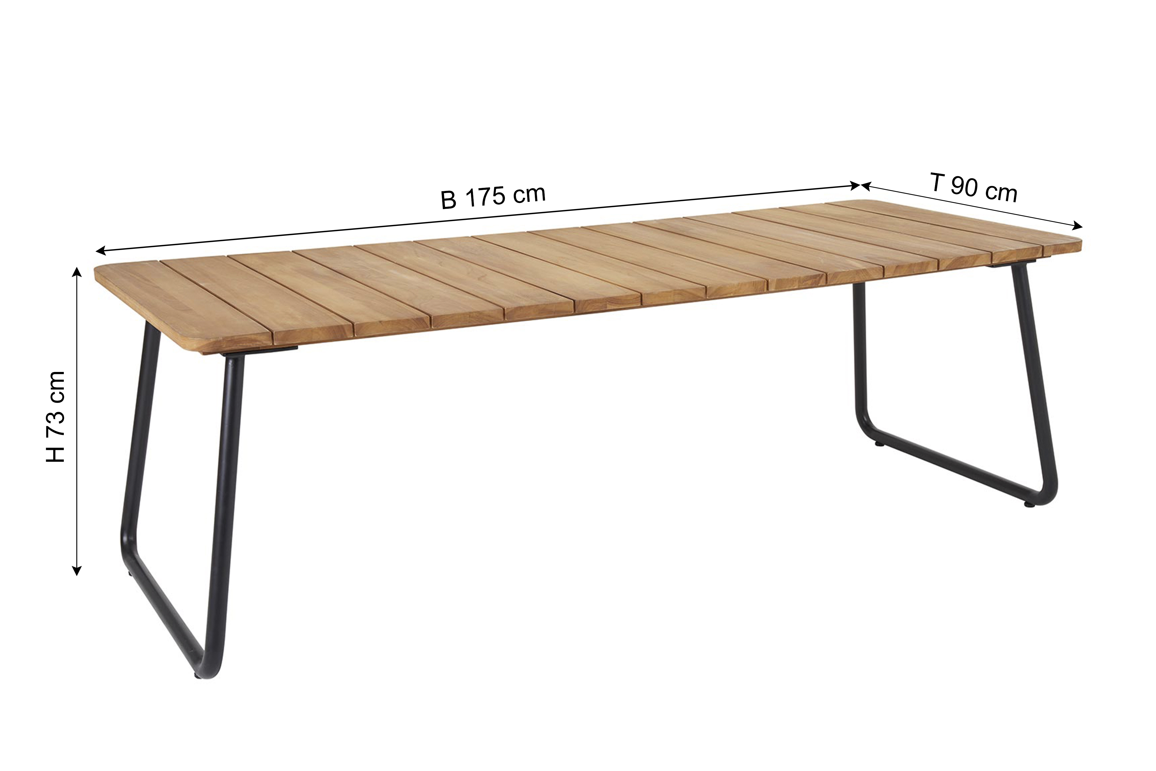 BRAFAB Gartentisch NOLLI