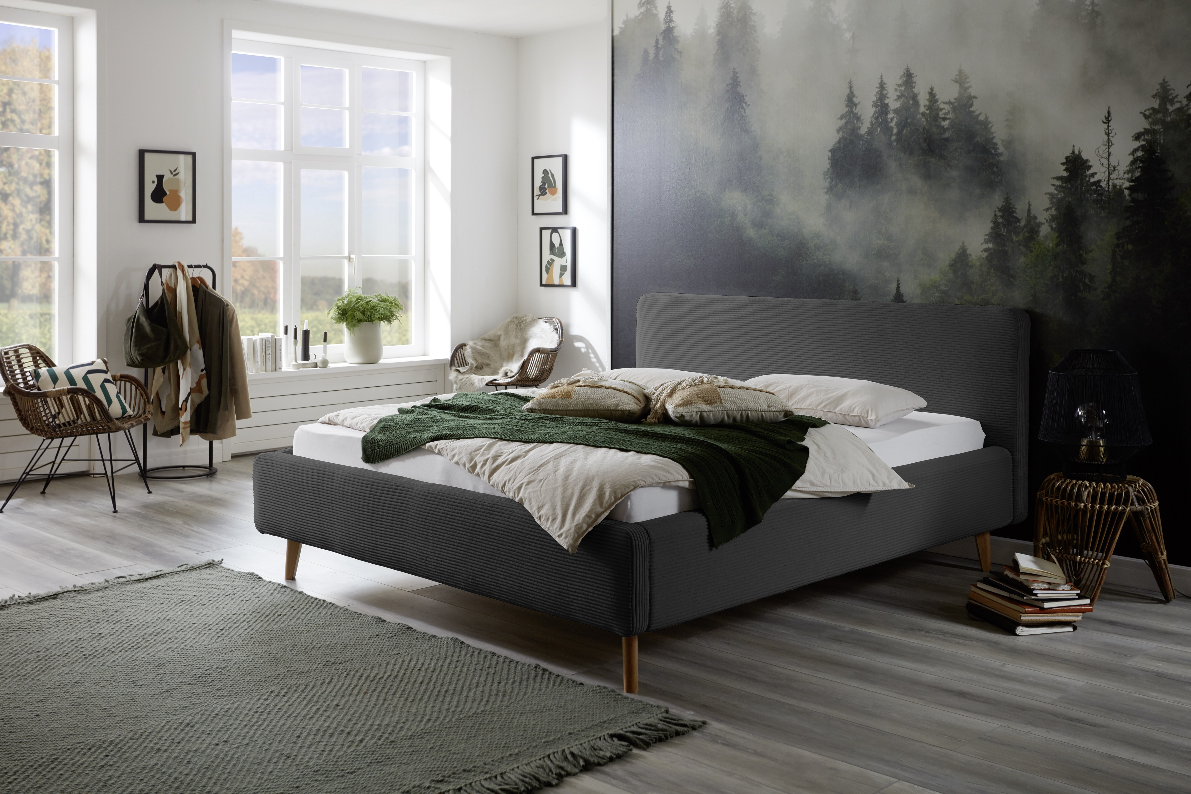 Meise upholstered bed MATTIS