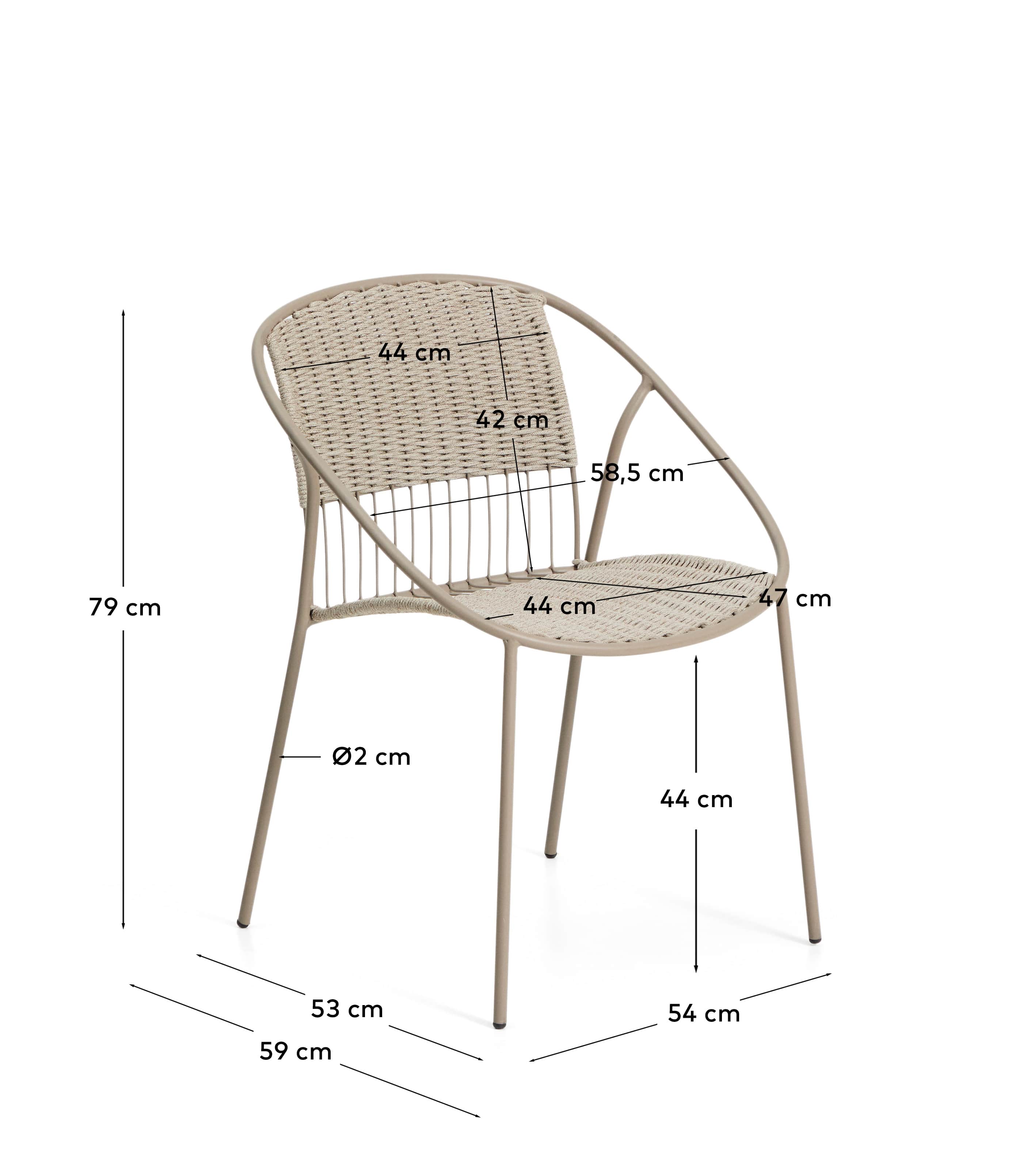 Kave Home ATRANI Garden Chair