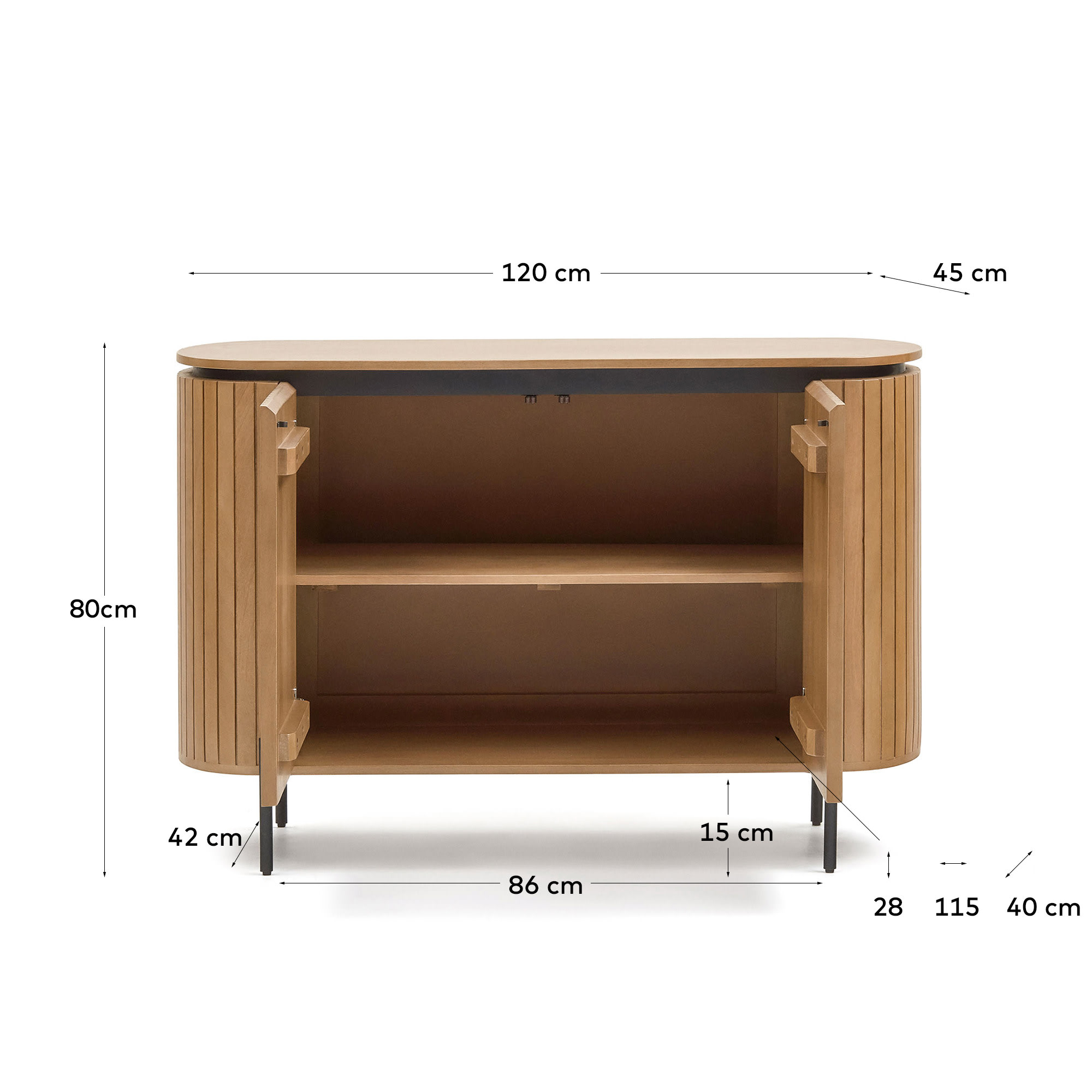 KAVE HOME Highboard LICIA KAVE HOME Highboard LICIA