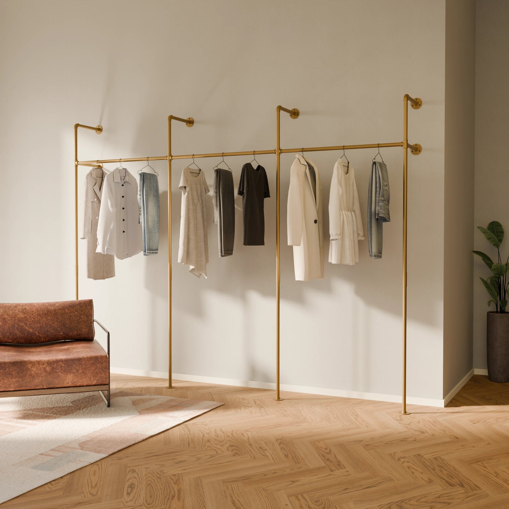 PAMO Kleiderstangensystem KIM 3