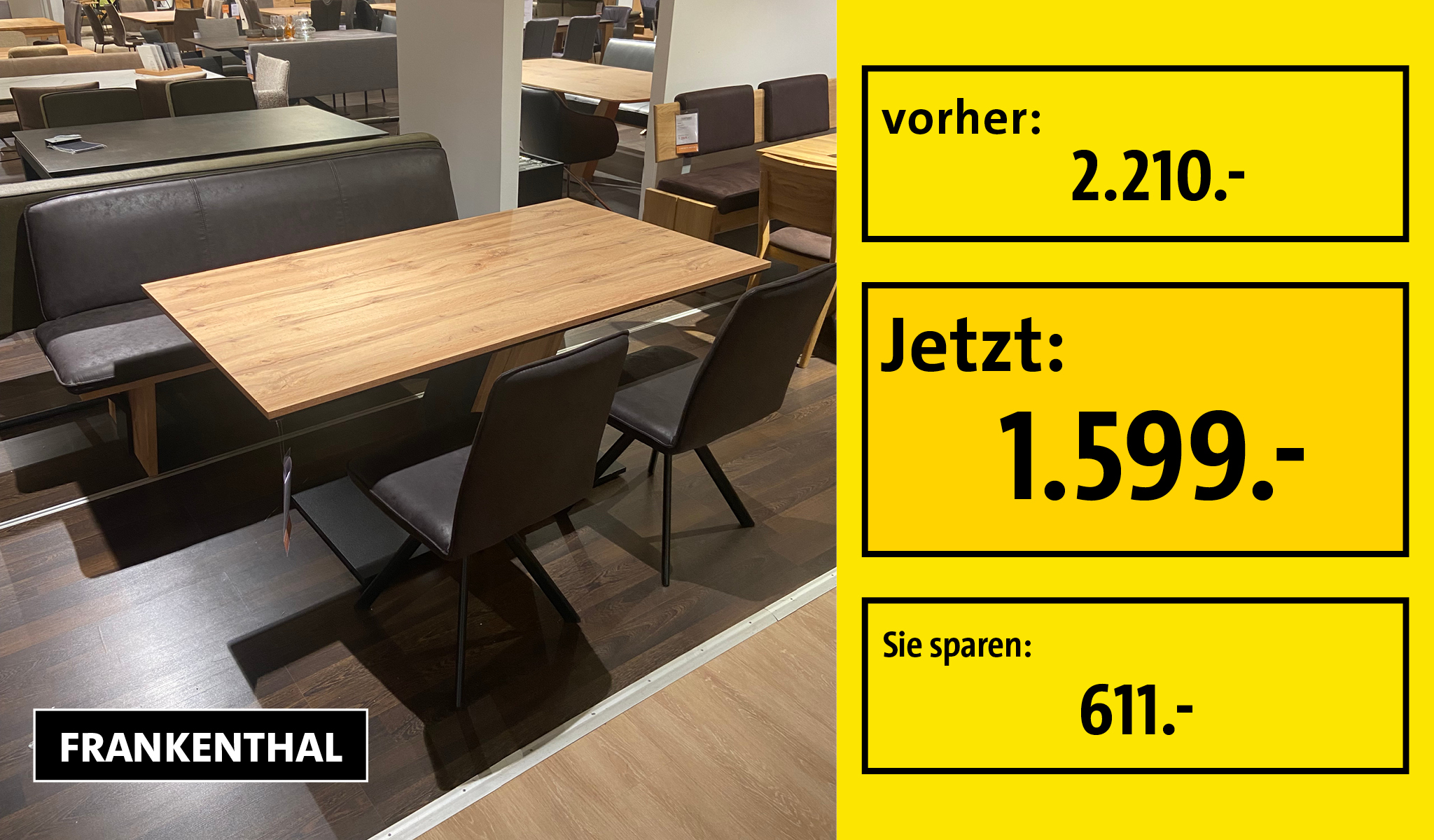 AV Markenmöbel Esszimmer