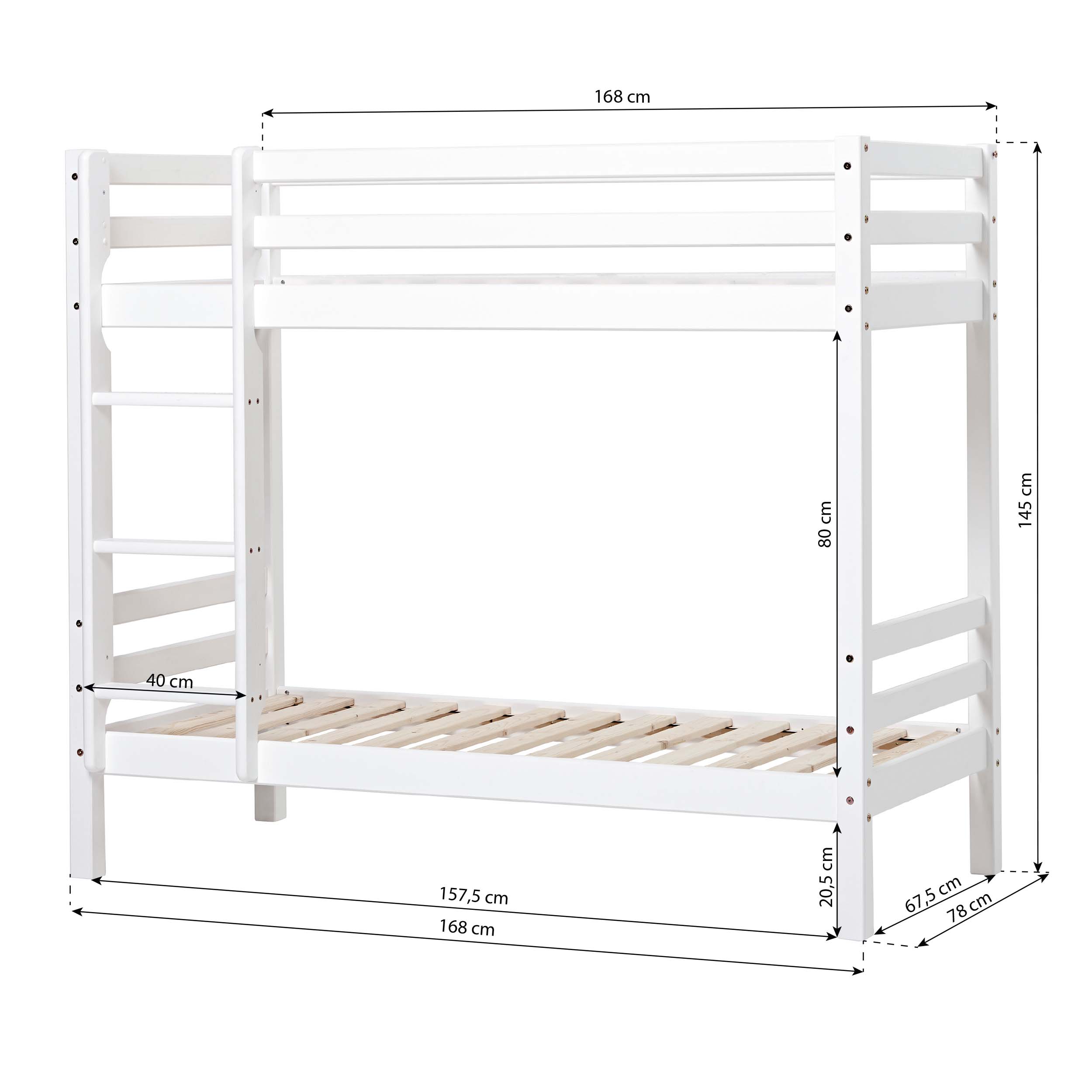 HOPPEKIDS ECO DREAM bunk bed
