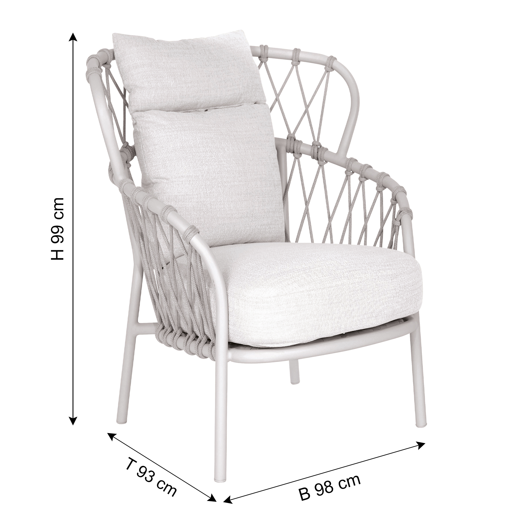 STERN garden armchair KLEA