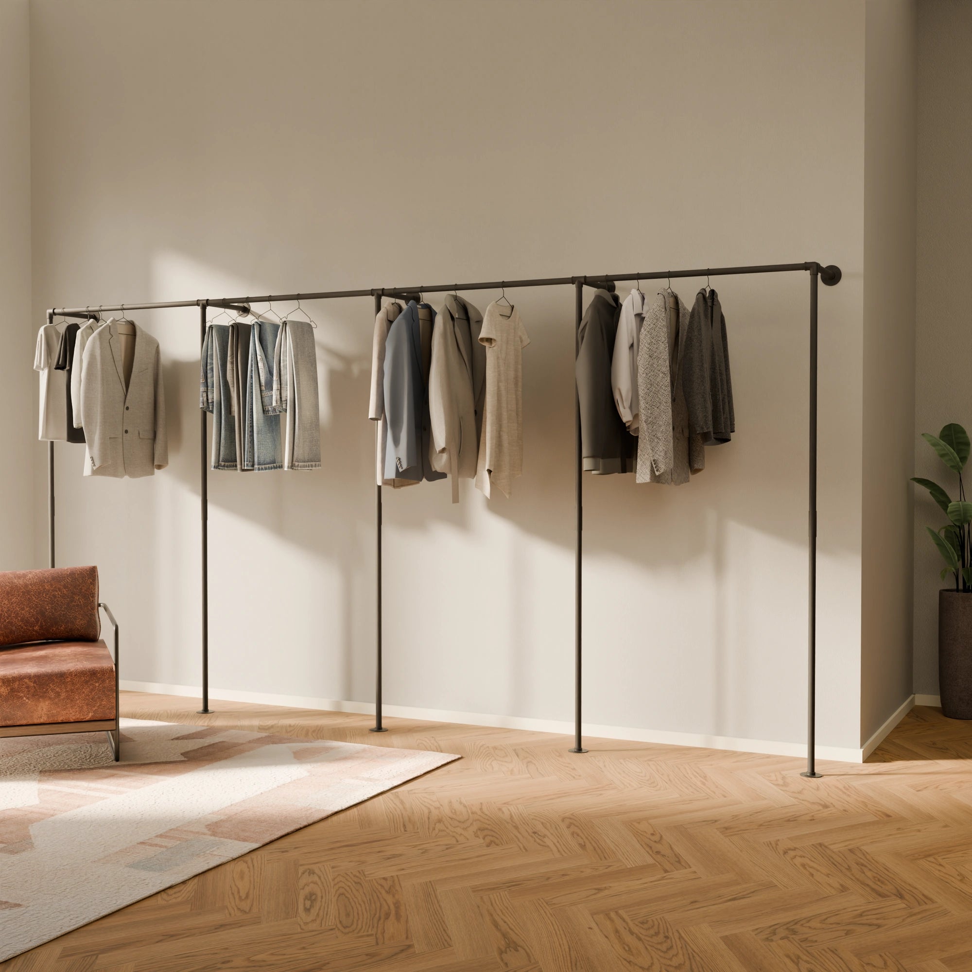 PAMO TIM 4 clothes rail system
