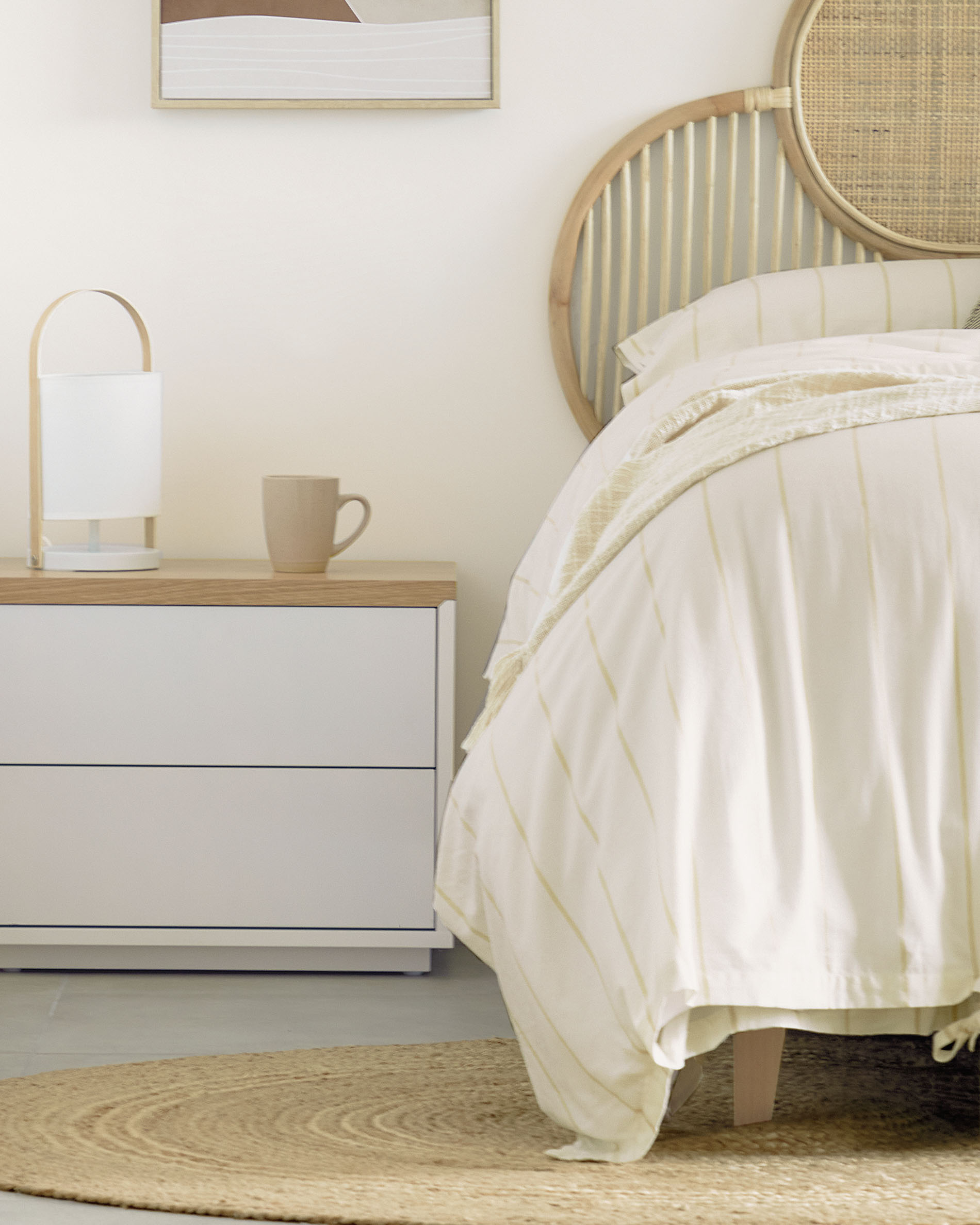 KAVE HOME Table de nuit ABILEN