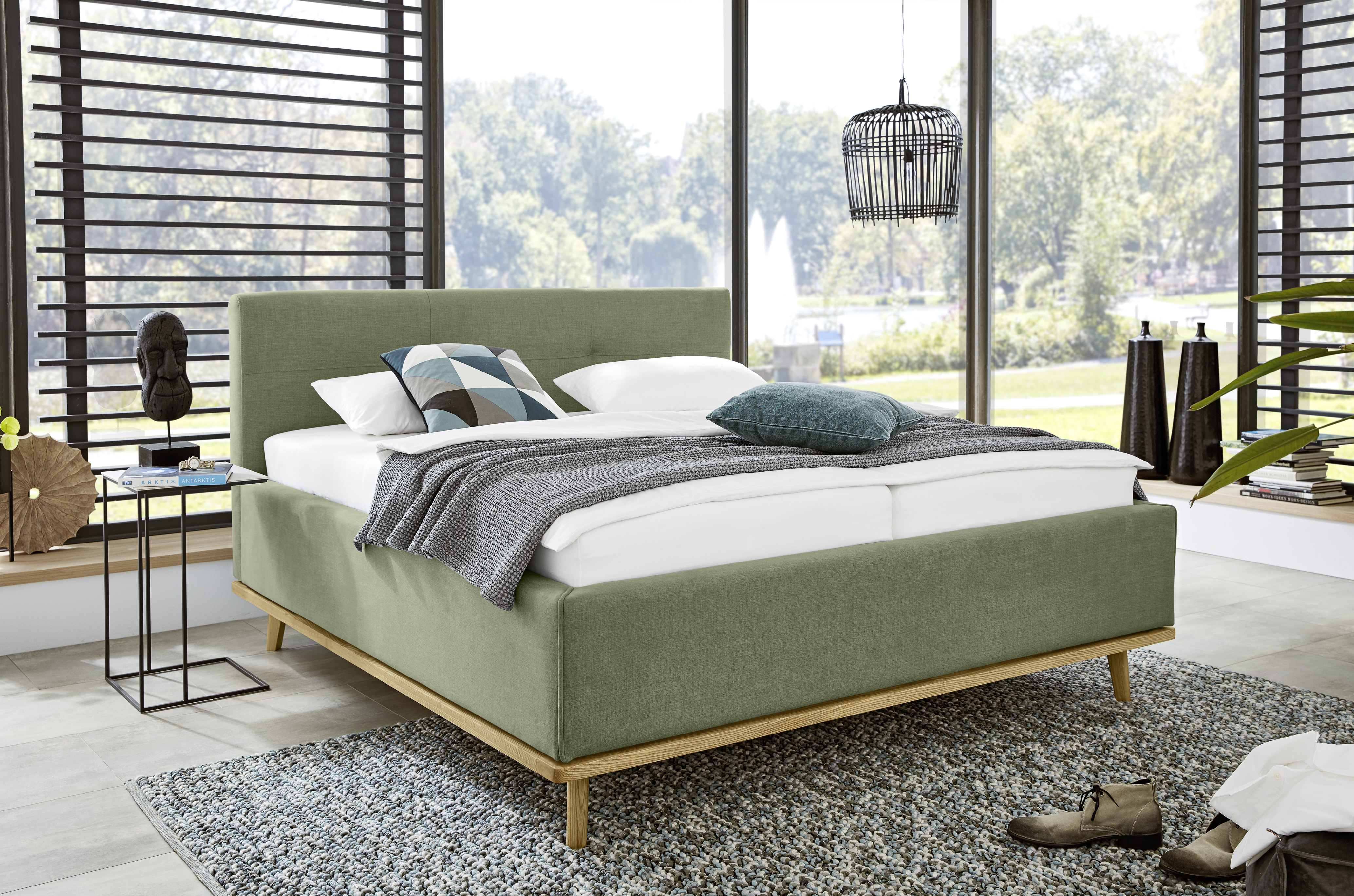 MUSTERRING upholstered bed DELPHI