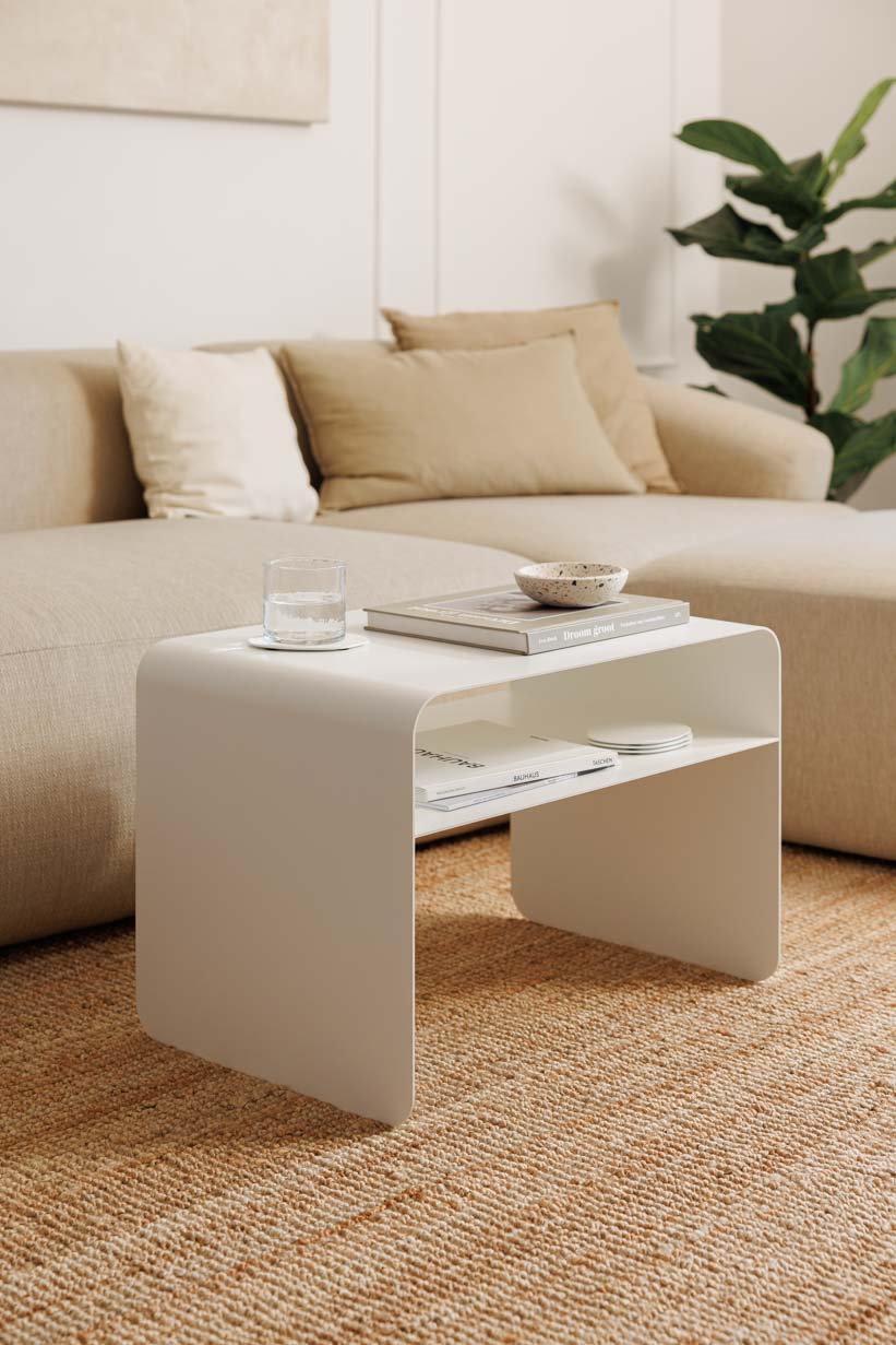 METALLBUDE Table d'appoint COSMO