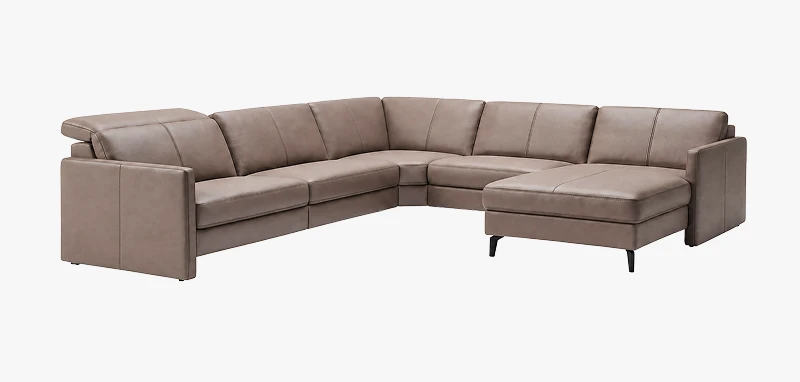 Cristallo Ecksofa mit Longchair