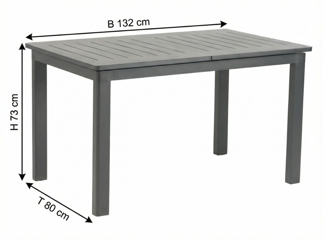 BRAFAB Gartentisch LOMMA