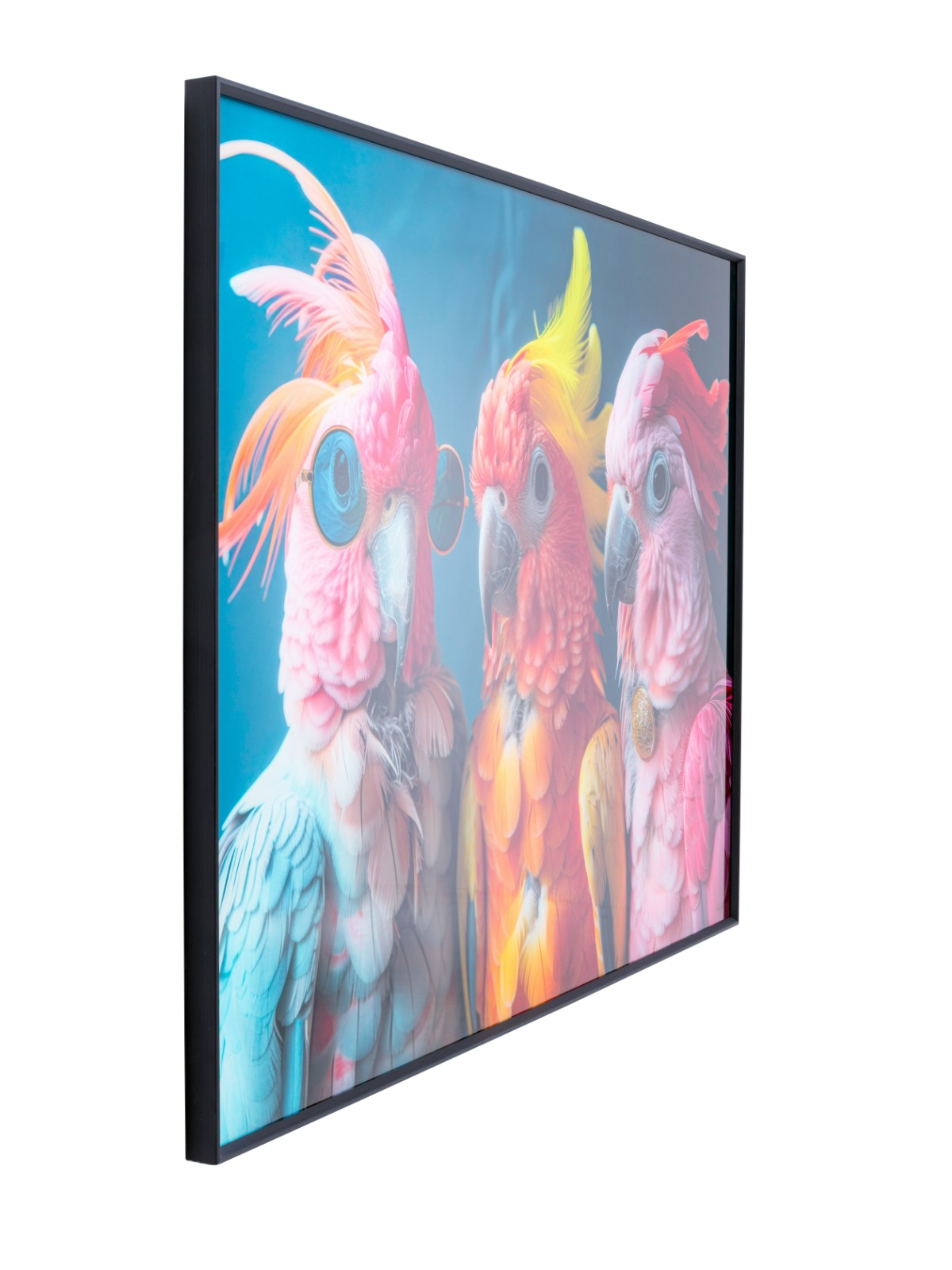KARE Glasbild COCKATOO CHATTER