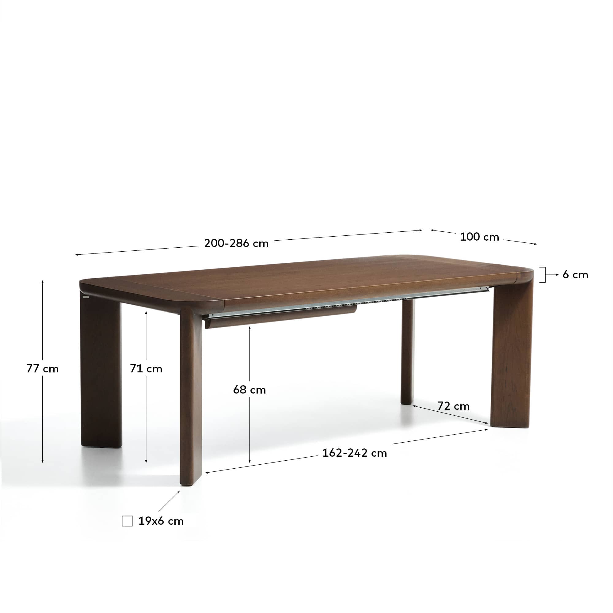 Kave Home Table de salle à manger JONDAL