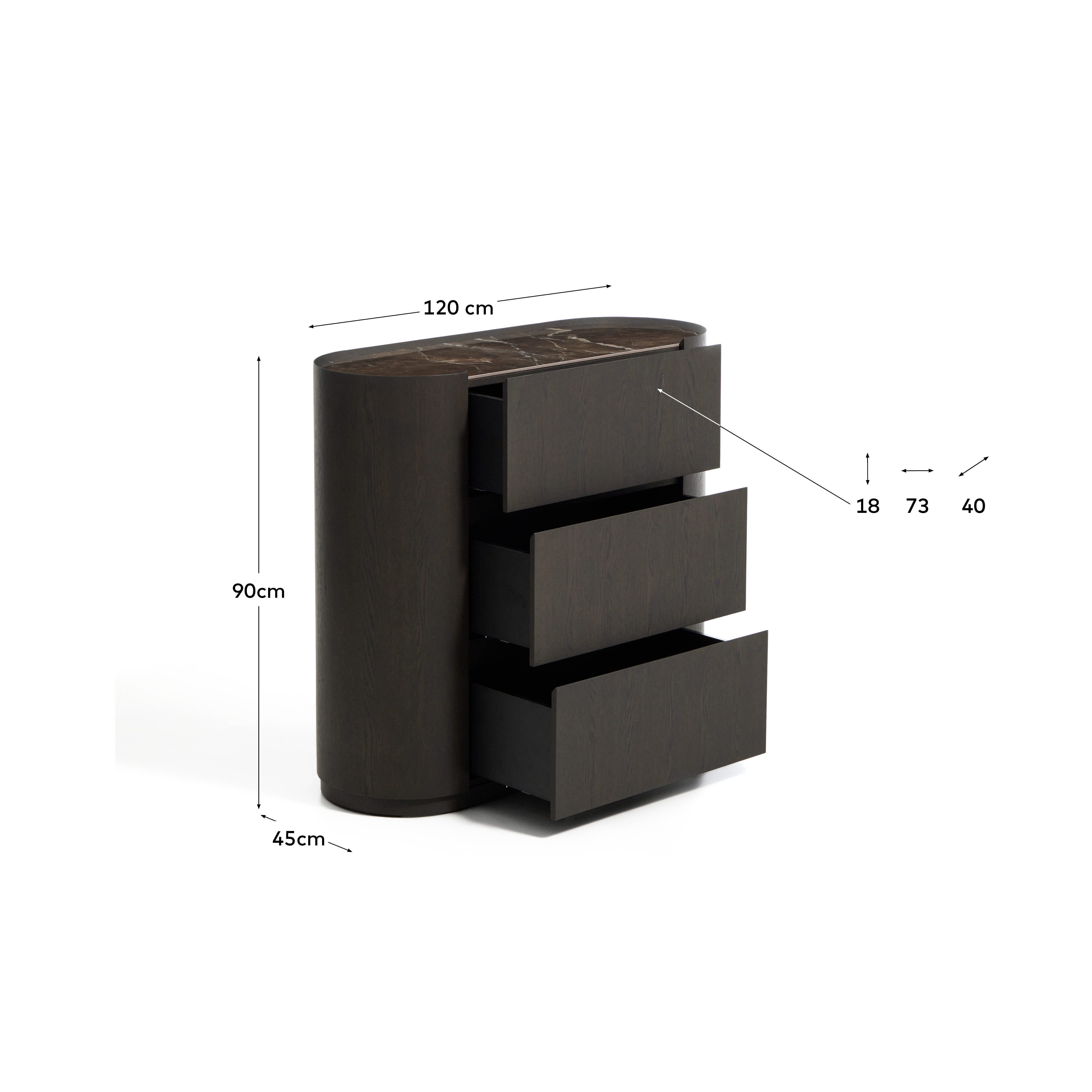 Kave Home NEMORE Chest of Drawers