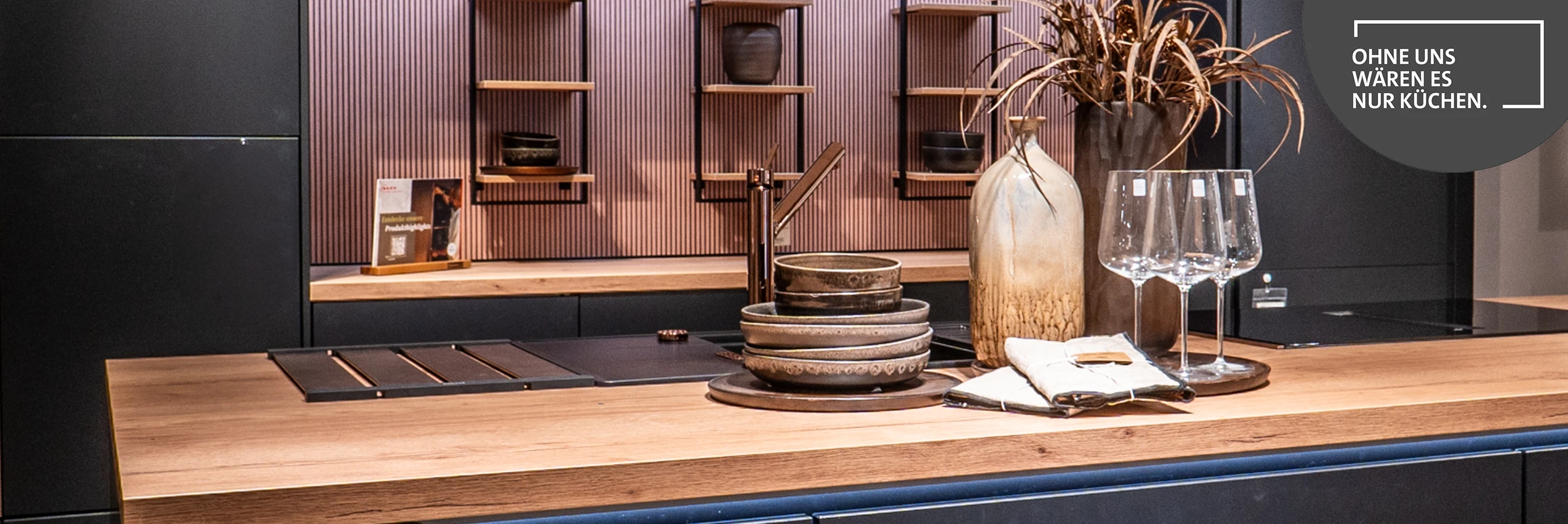 Ausstellung im Küchenstudio Herxheim von Möbel Ehrmann